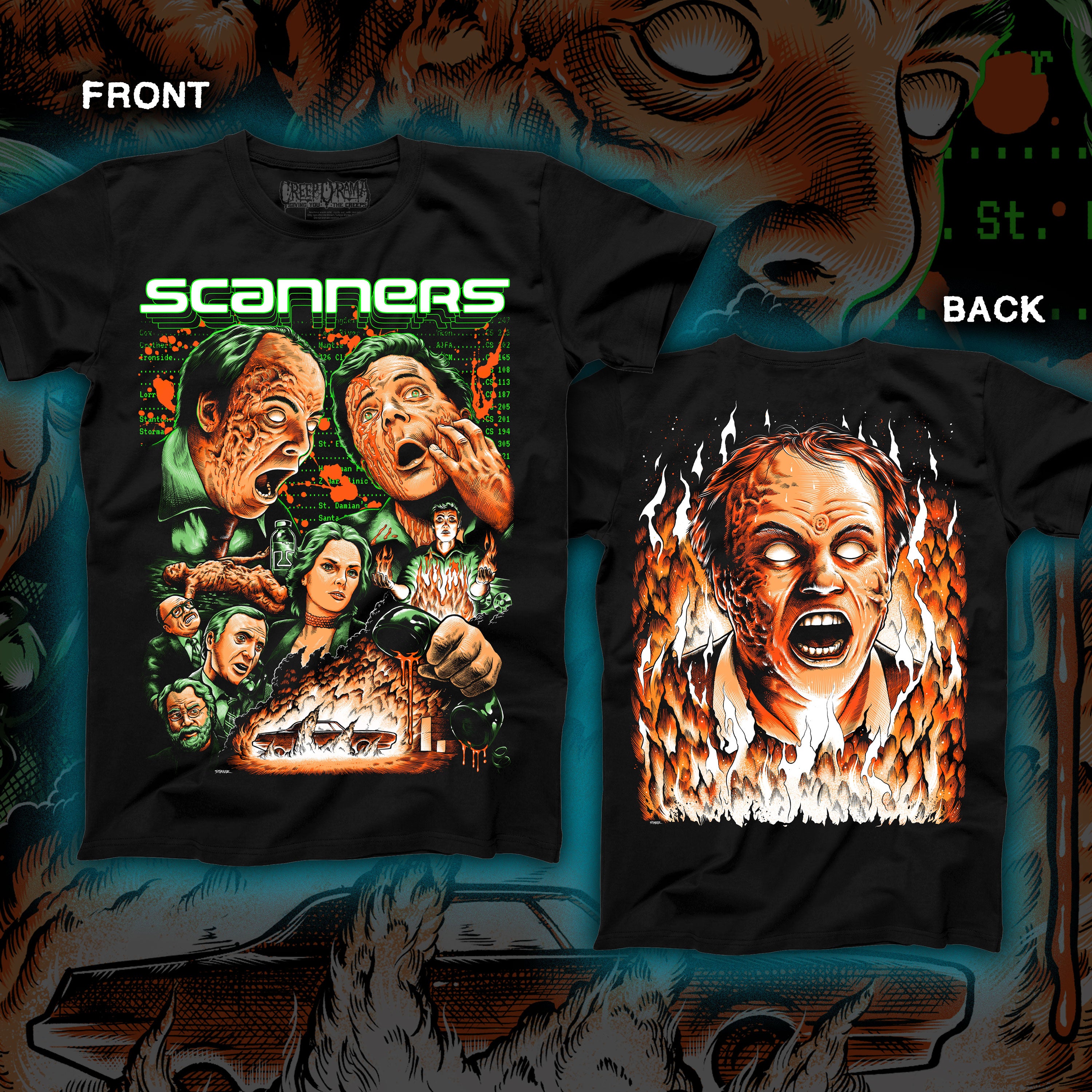 PRE-ORDER: Scanners – Regular tee