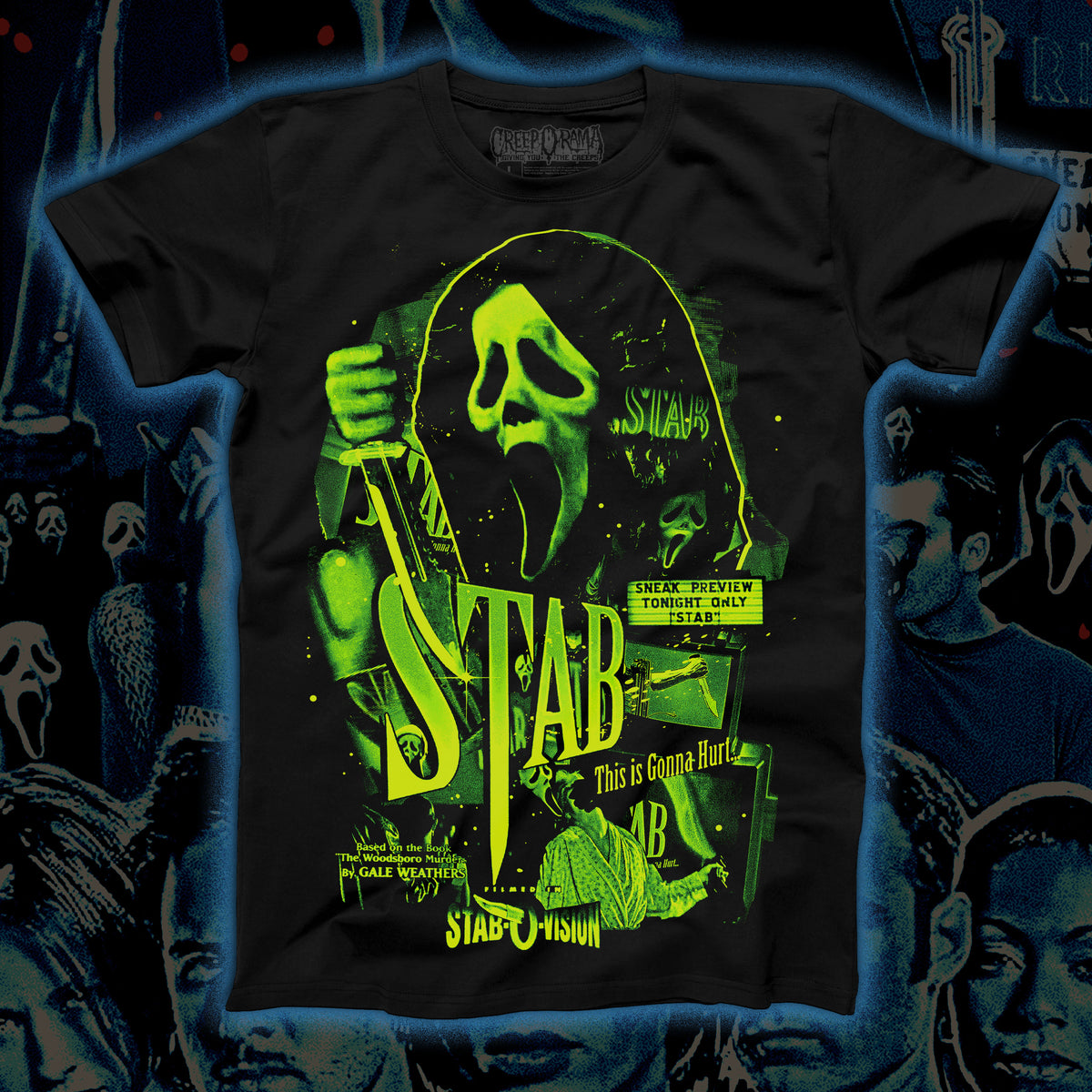 PRE-ORDER: Stab-O-Vision – Regular tee