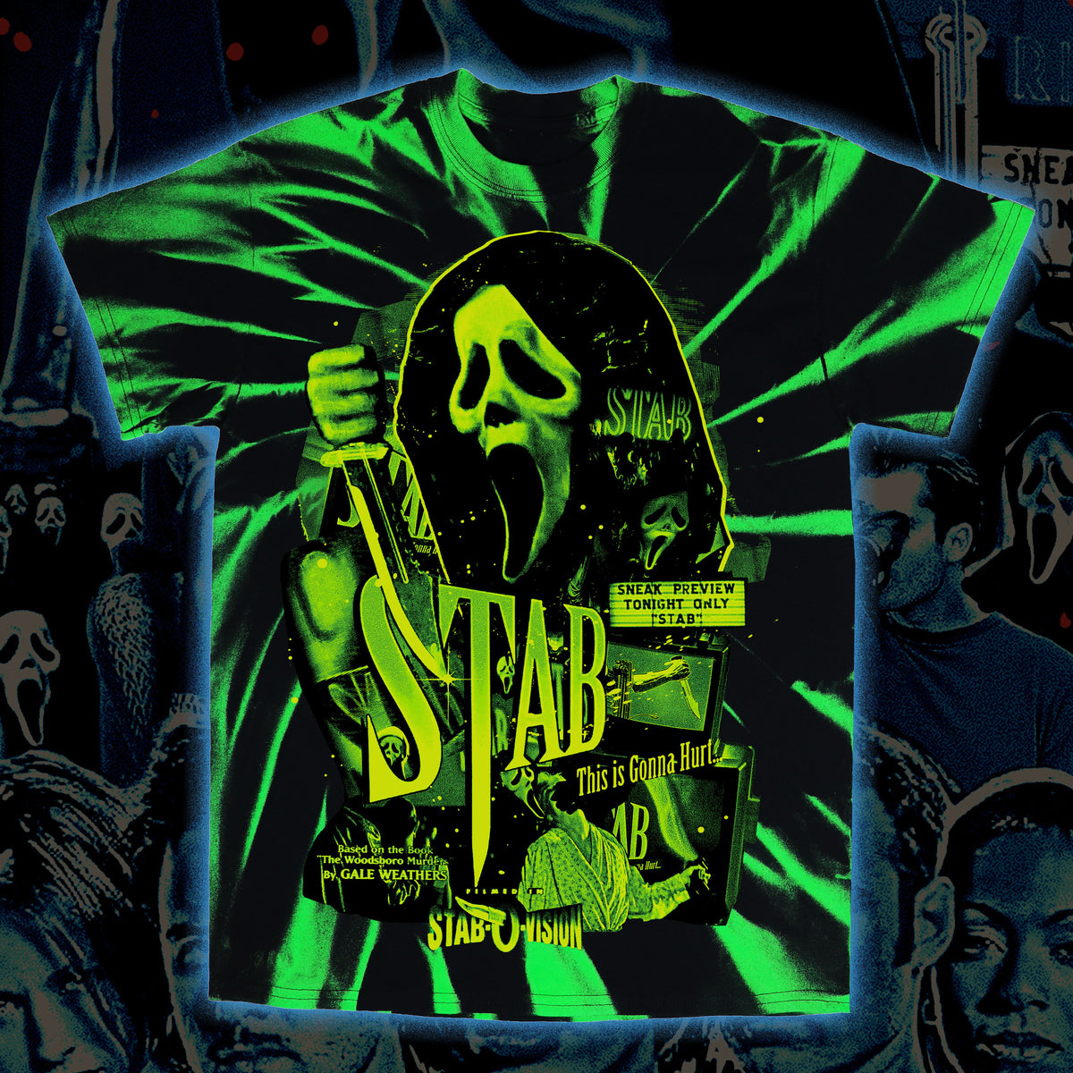 PRE-ORDER: Stab-O-Vision “This is Gonna Hurt” Tie dye