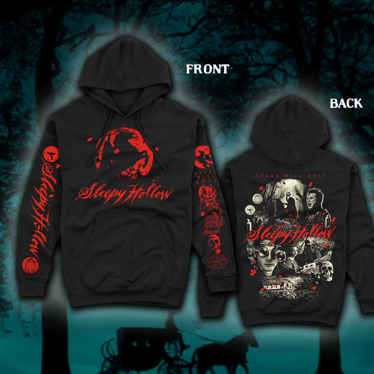 PRE-ORDER: Sleepy Hollow – Pullover hoodie