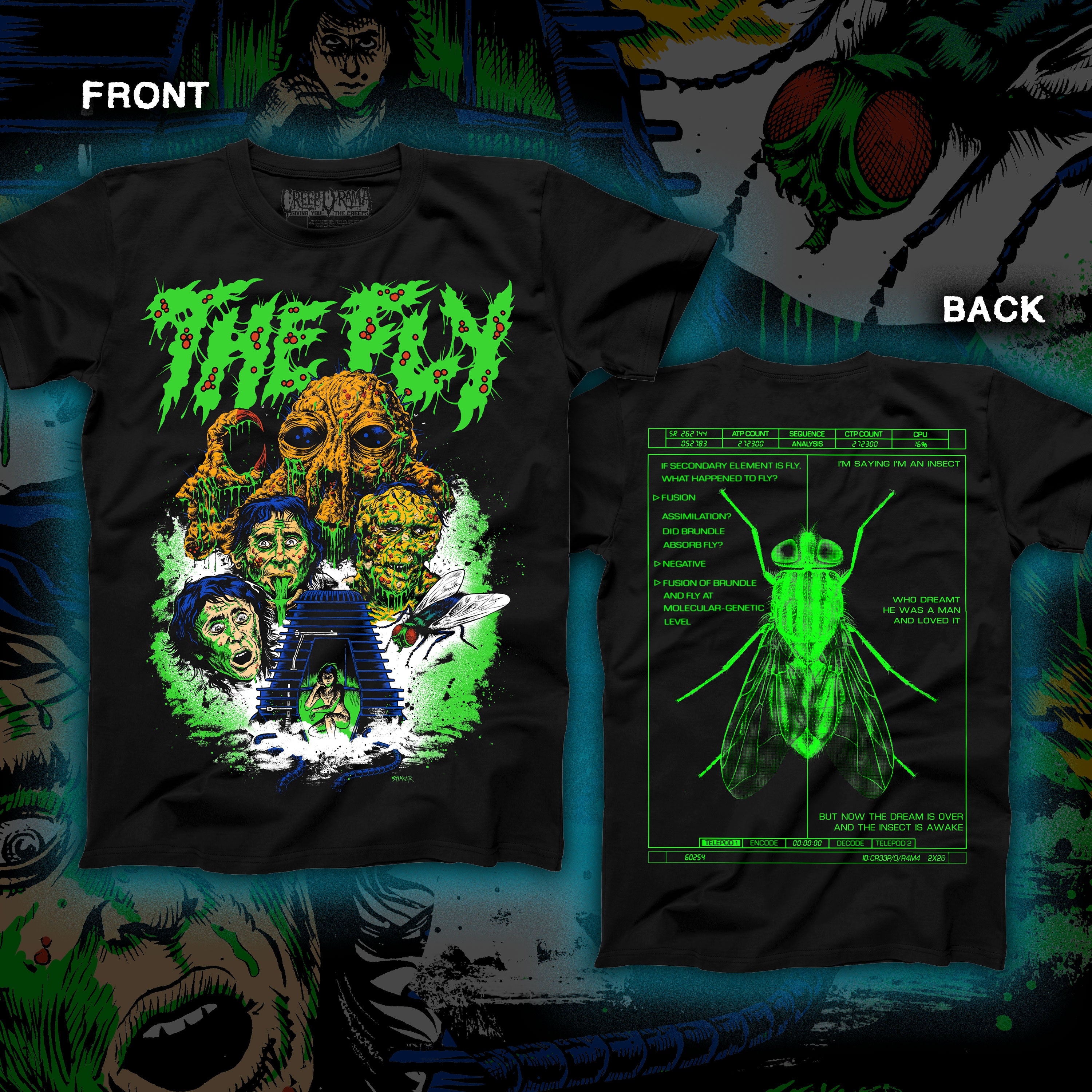 PRE-ORDER: The Fly – Regular tee
