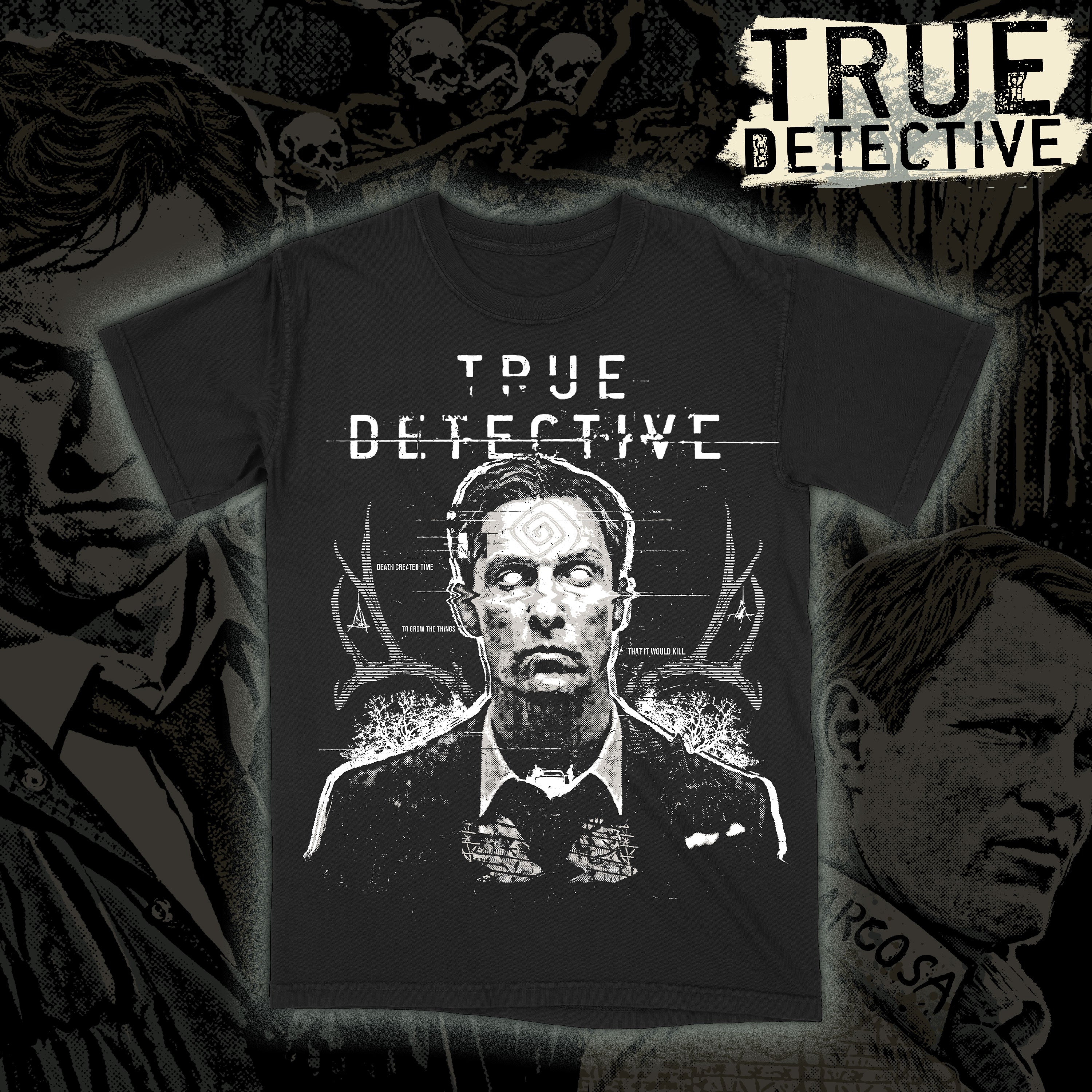 True Detective "The Terrible and Secret Fate of All Life" Premium tee