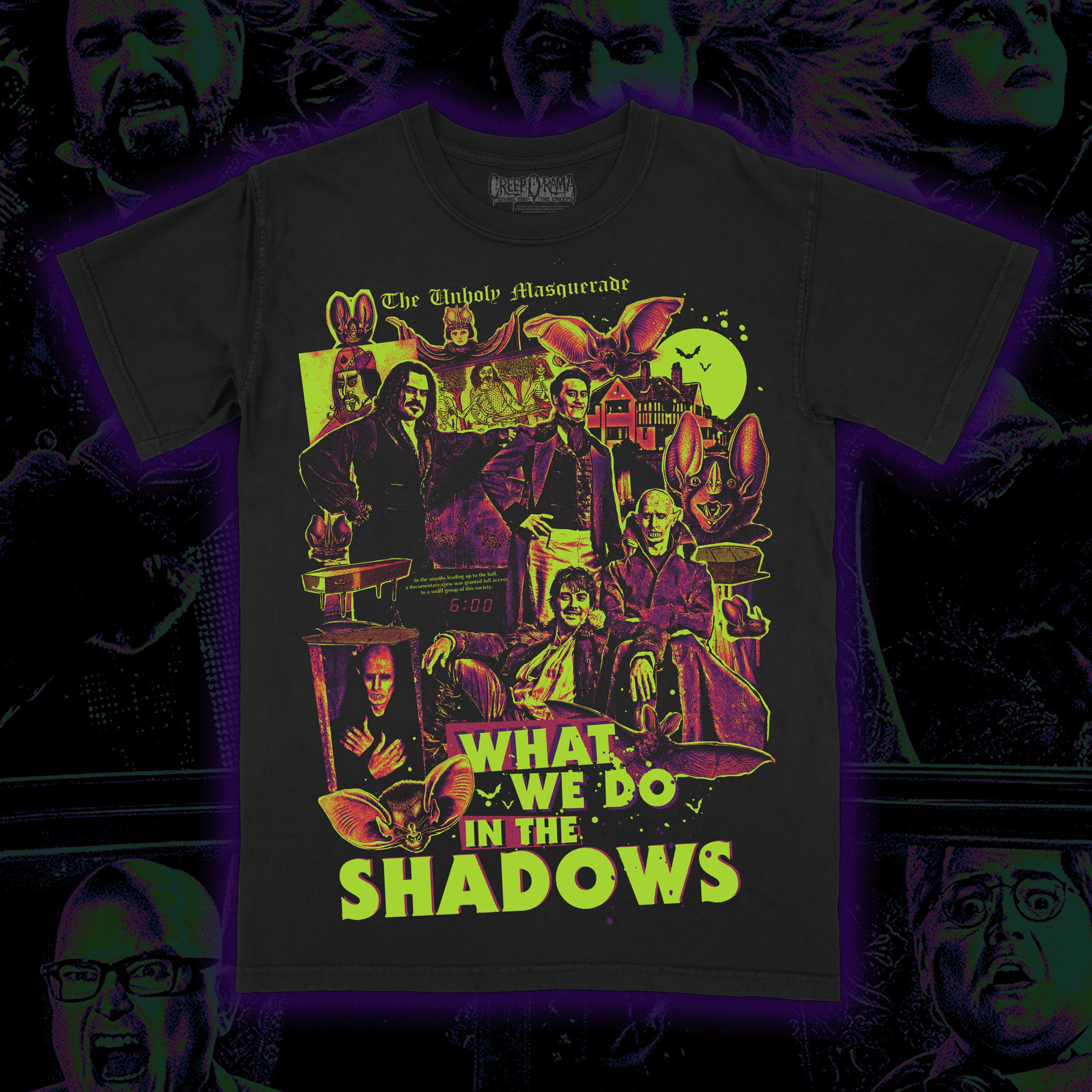 What We Do in the Shadows “The Unholy Masquerade” Premium tee