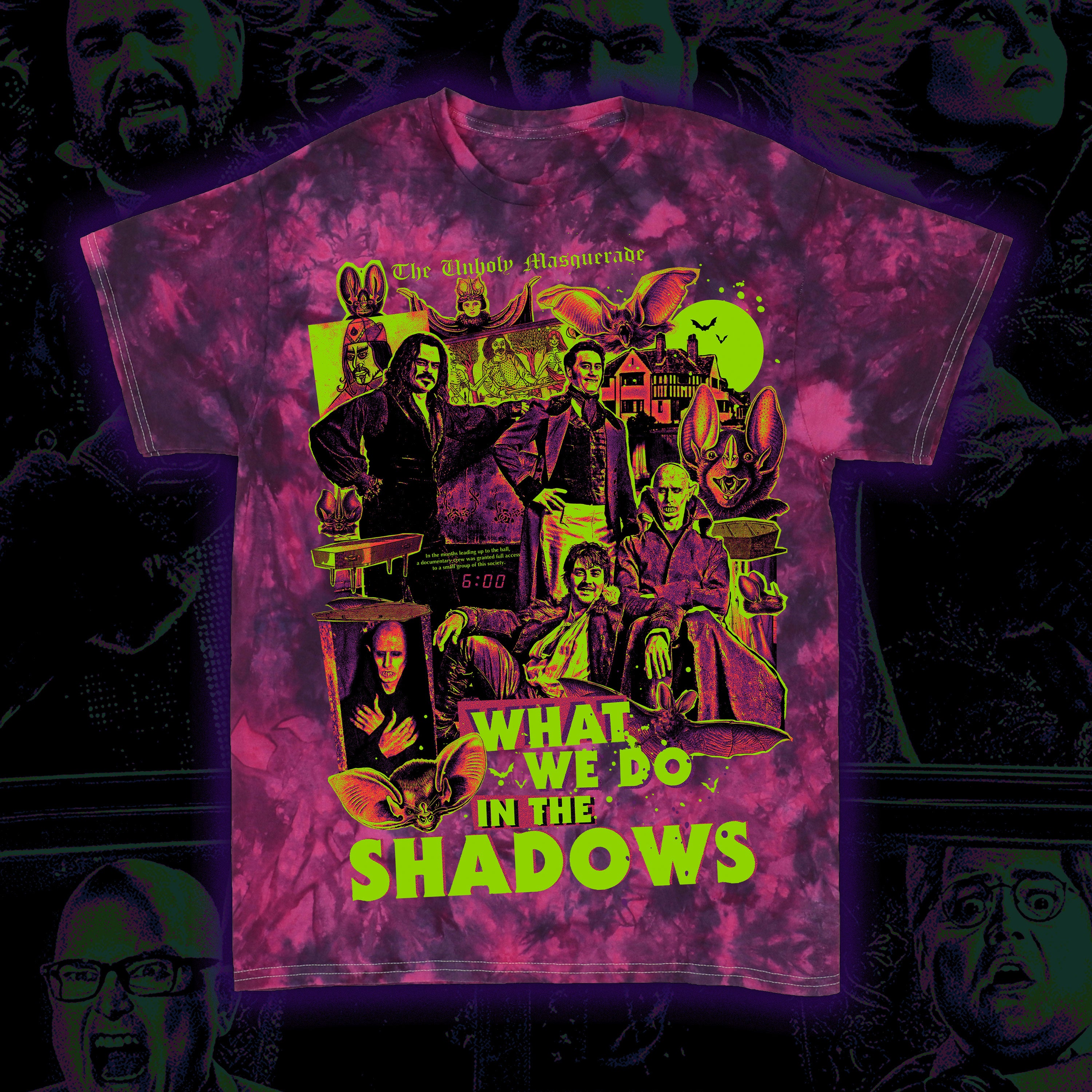 What We Do in the Shadows “The Unholy Masquerade” Tie dye