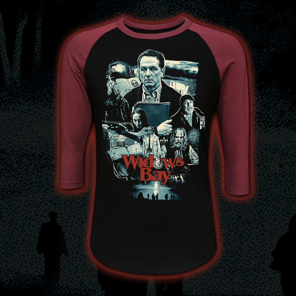PRE-ORDER: Widows Bay – Baseball tee