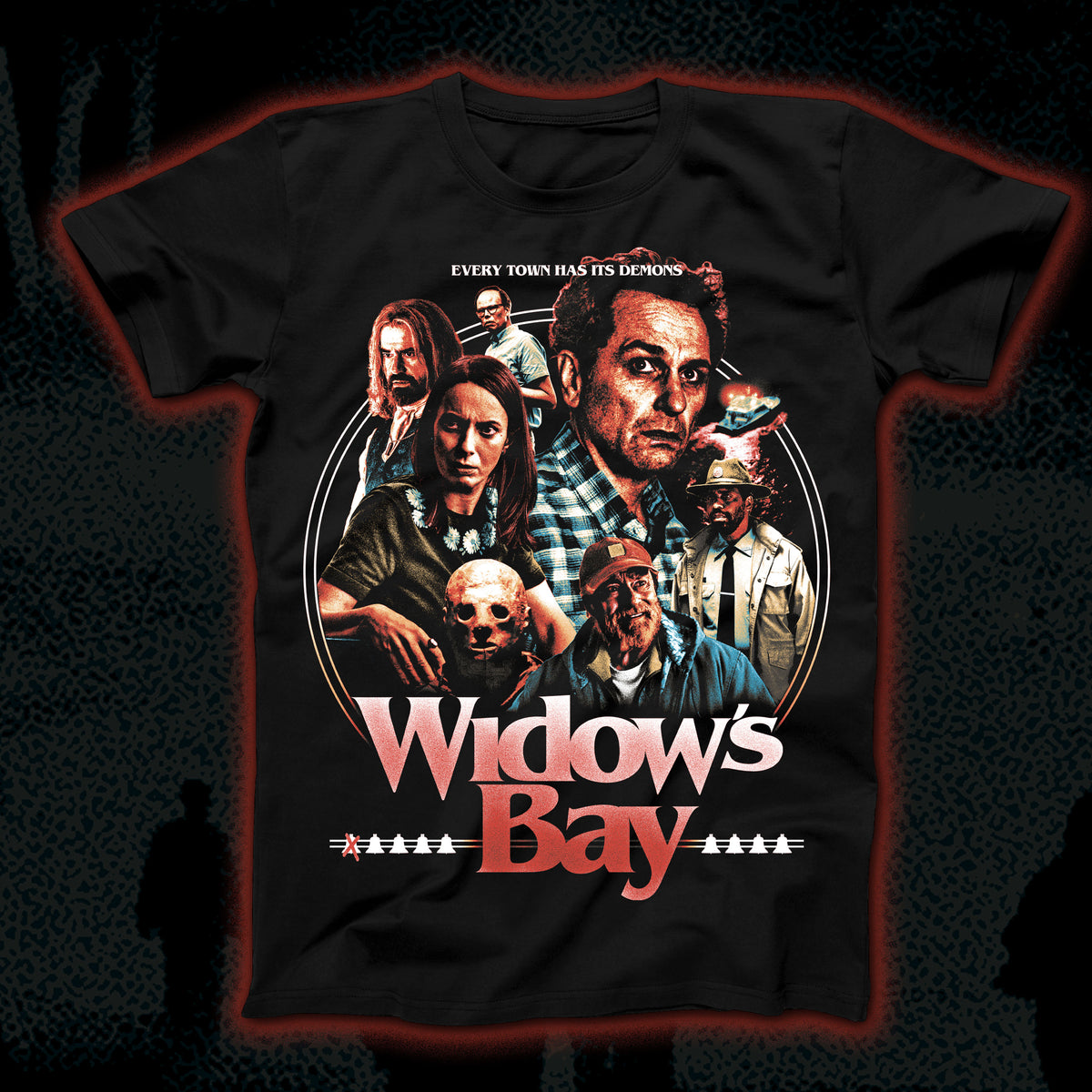 PRE-ORDER: Widows Bay “Definitely Not Cursed” Regular tee
