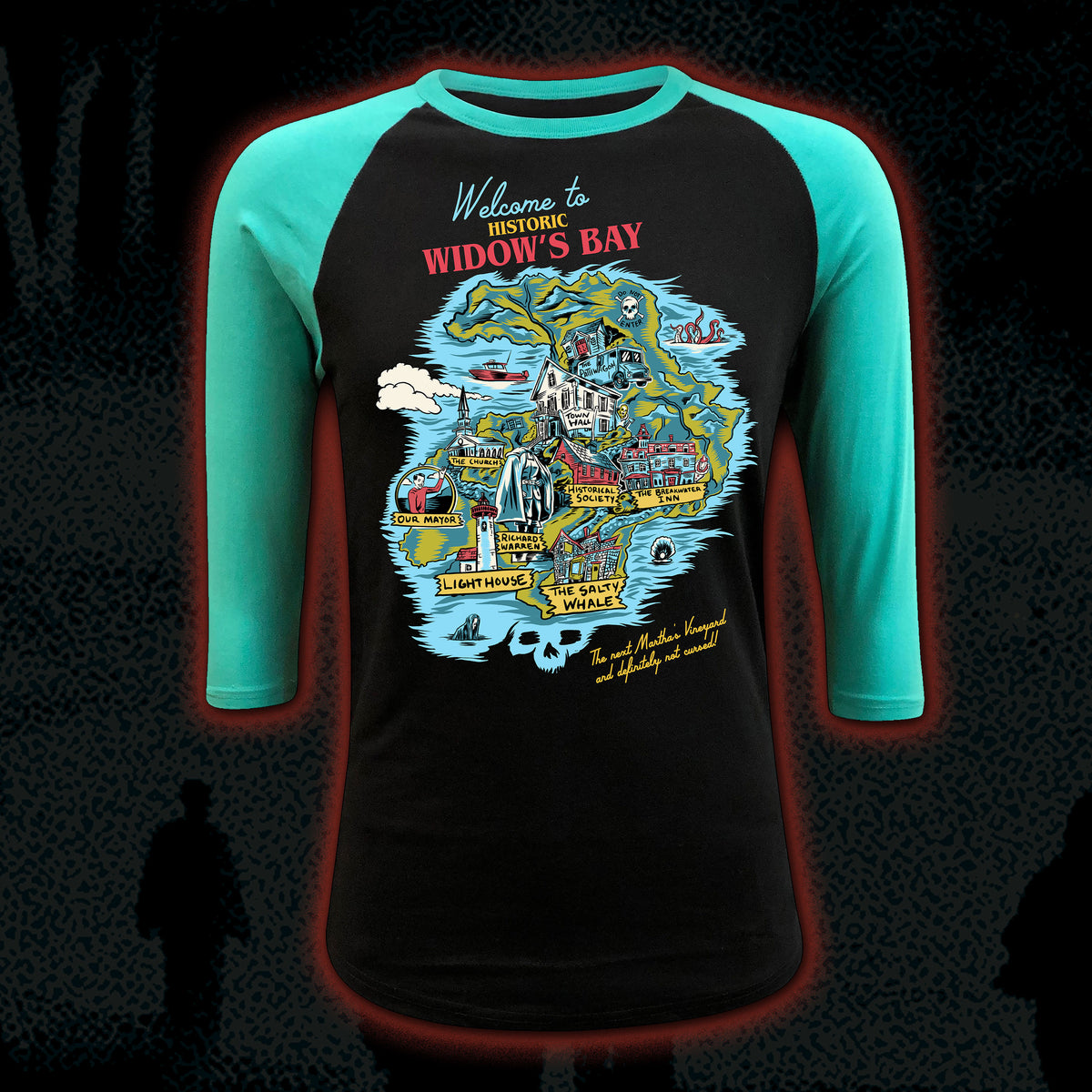 PRE-ORDER: Widows Bay “Historic” Baseball tee