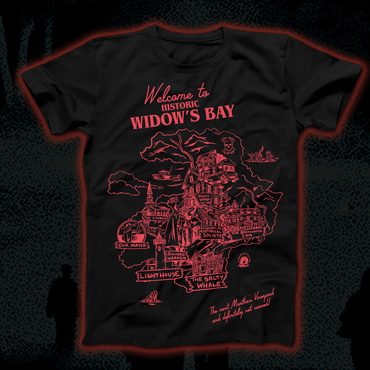 PRE-ORDER: Widows Bay “Welcome” Regular tee