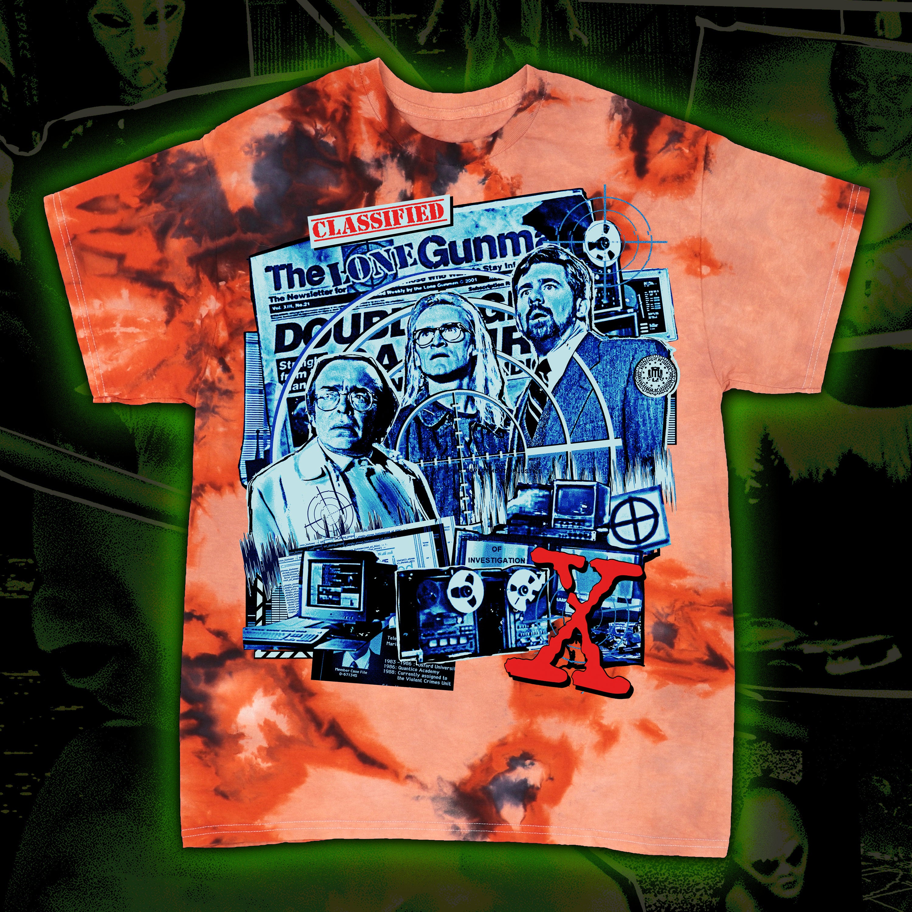 The X-Files “Classified” Tie dye