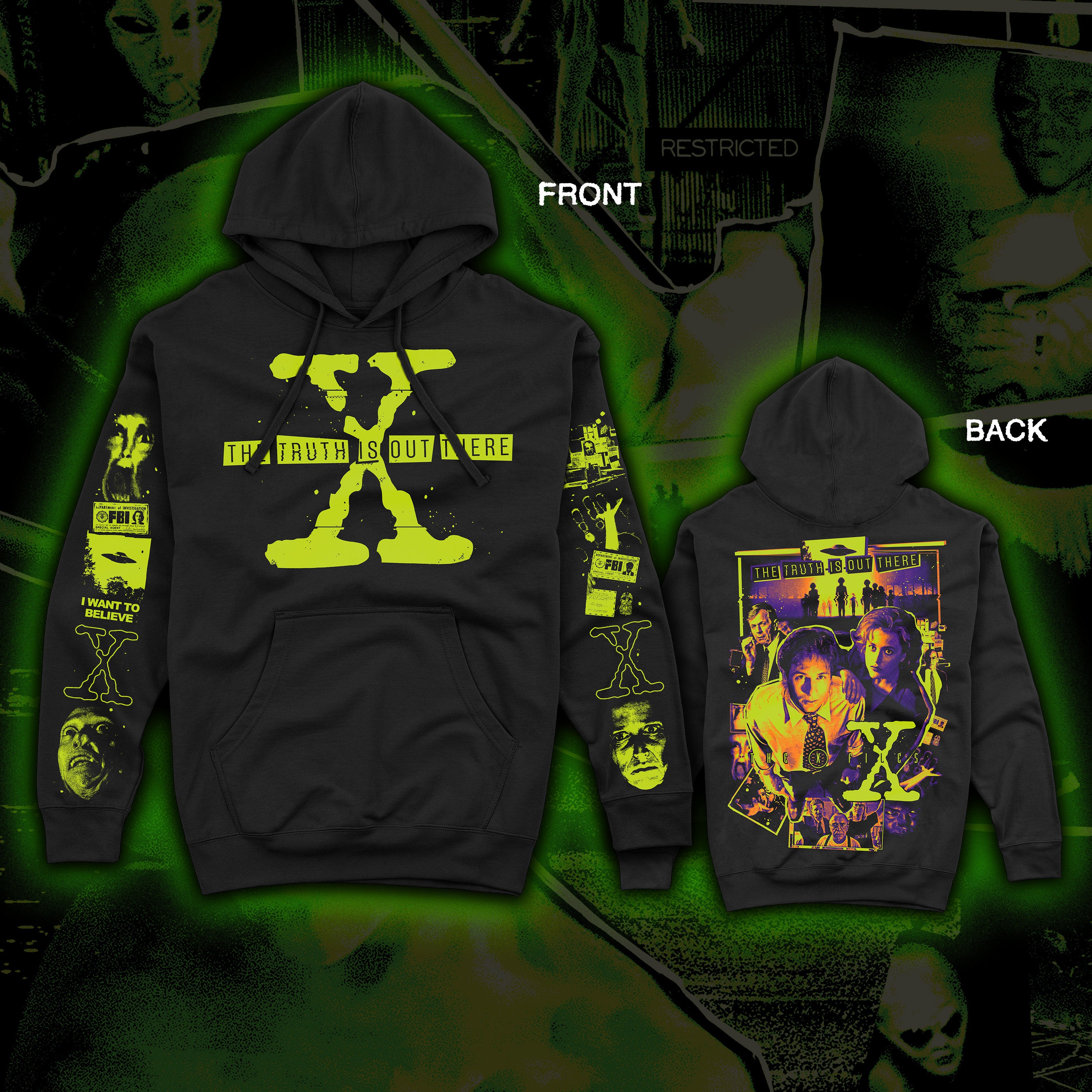 The X-Files “Truth” Pullover hoodie