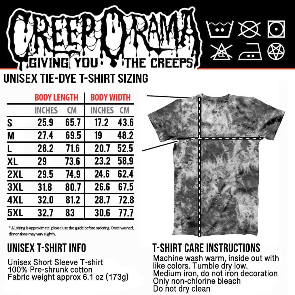 The Monster Squad "Eternal Evil" Tie dye