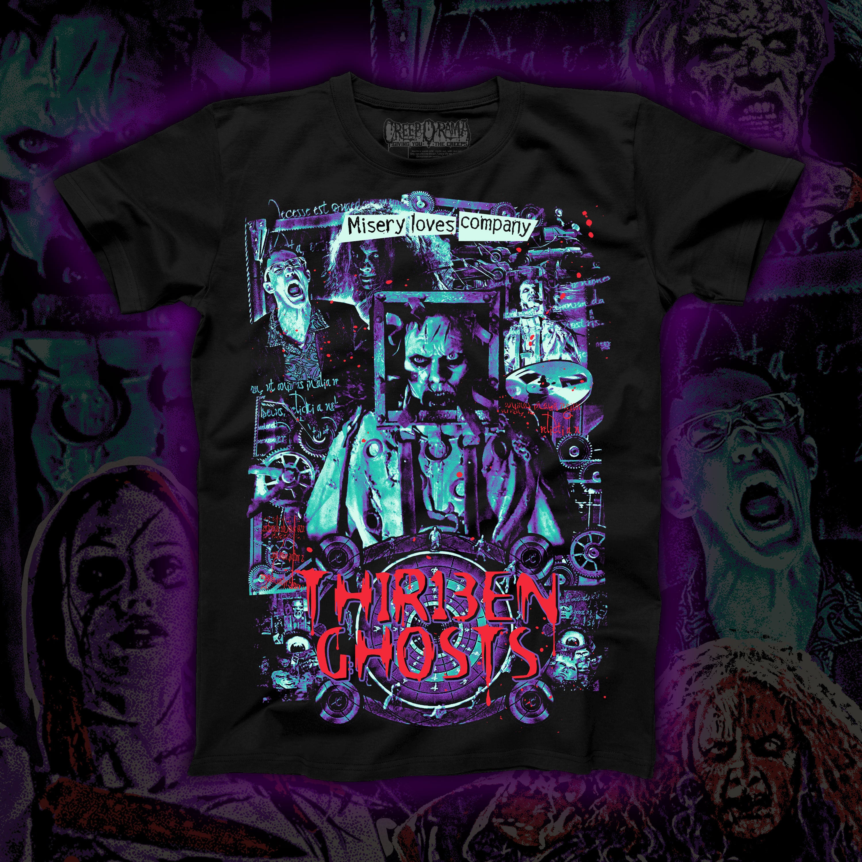 PRE-ORDER: THIR13EN GHOSTS “Misery Loves Company” Regular tee