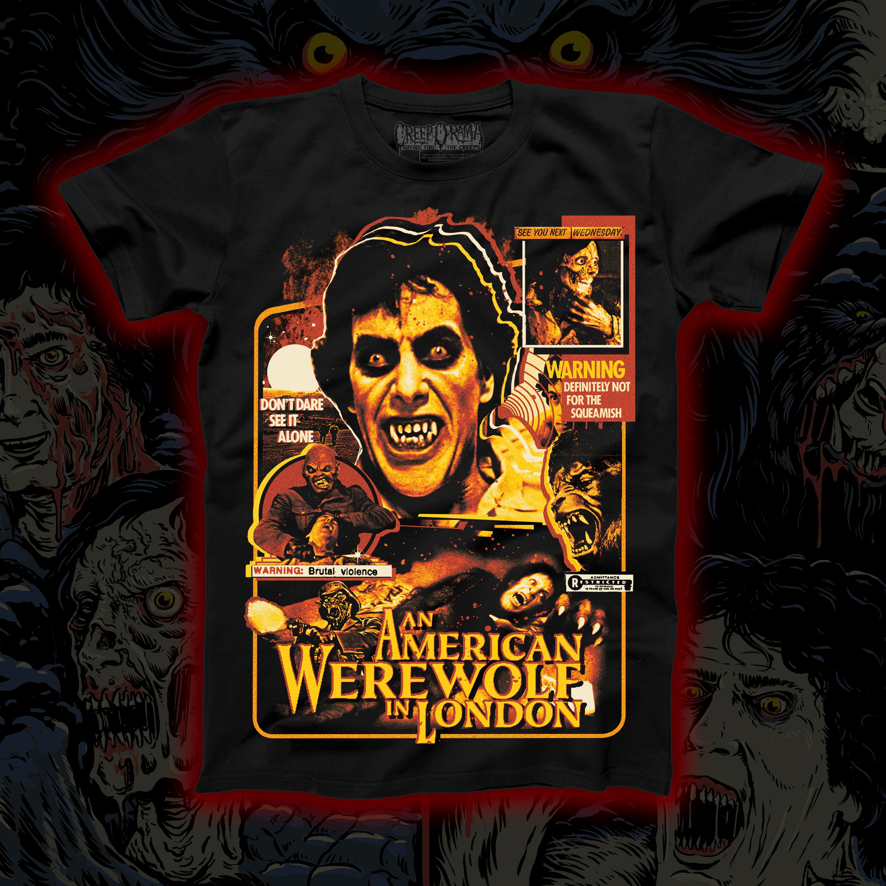 An American Werewolf in London “The Undead” Regular tee