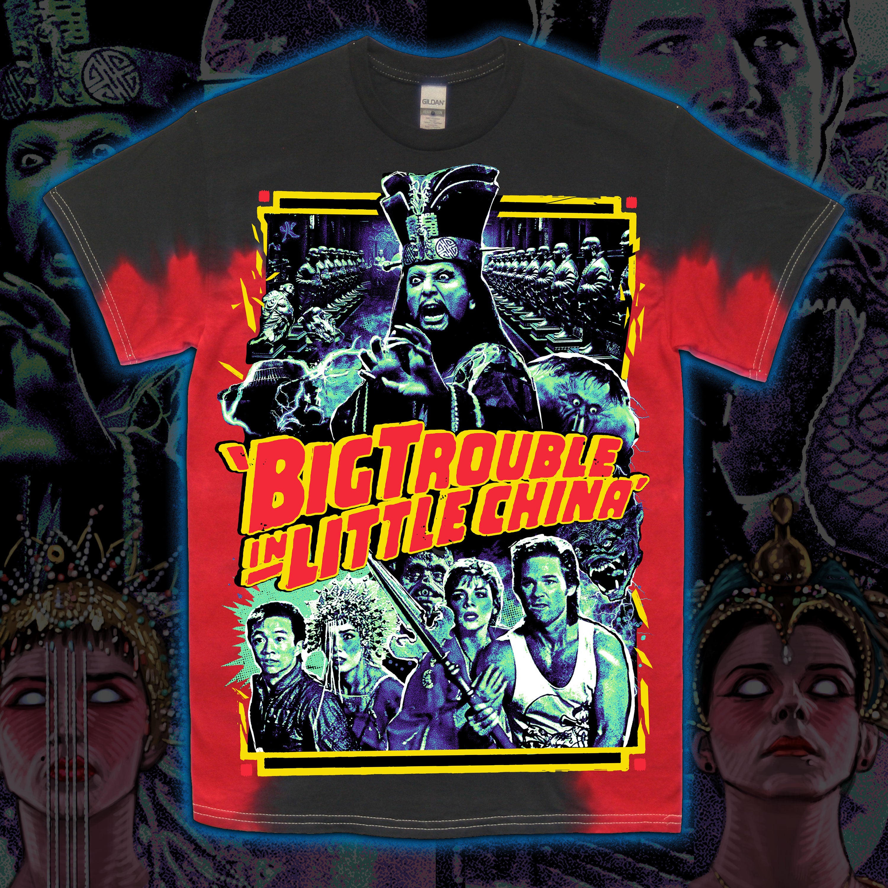 Big Trouble in Little China “Rule the Universe” Tie dye