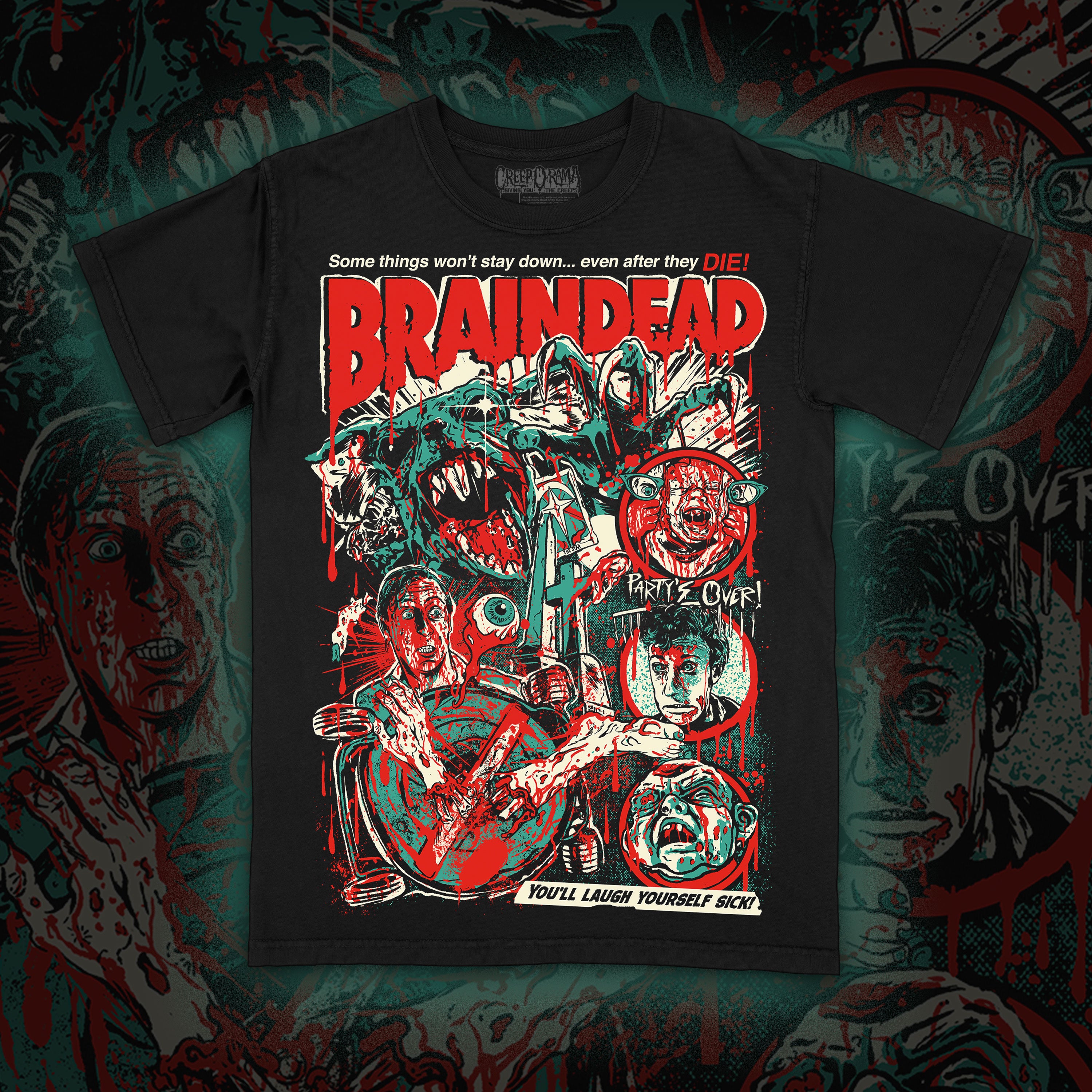Dead Alive | Horror T-Shirt | CREEP-O-RAMA