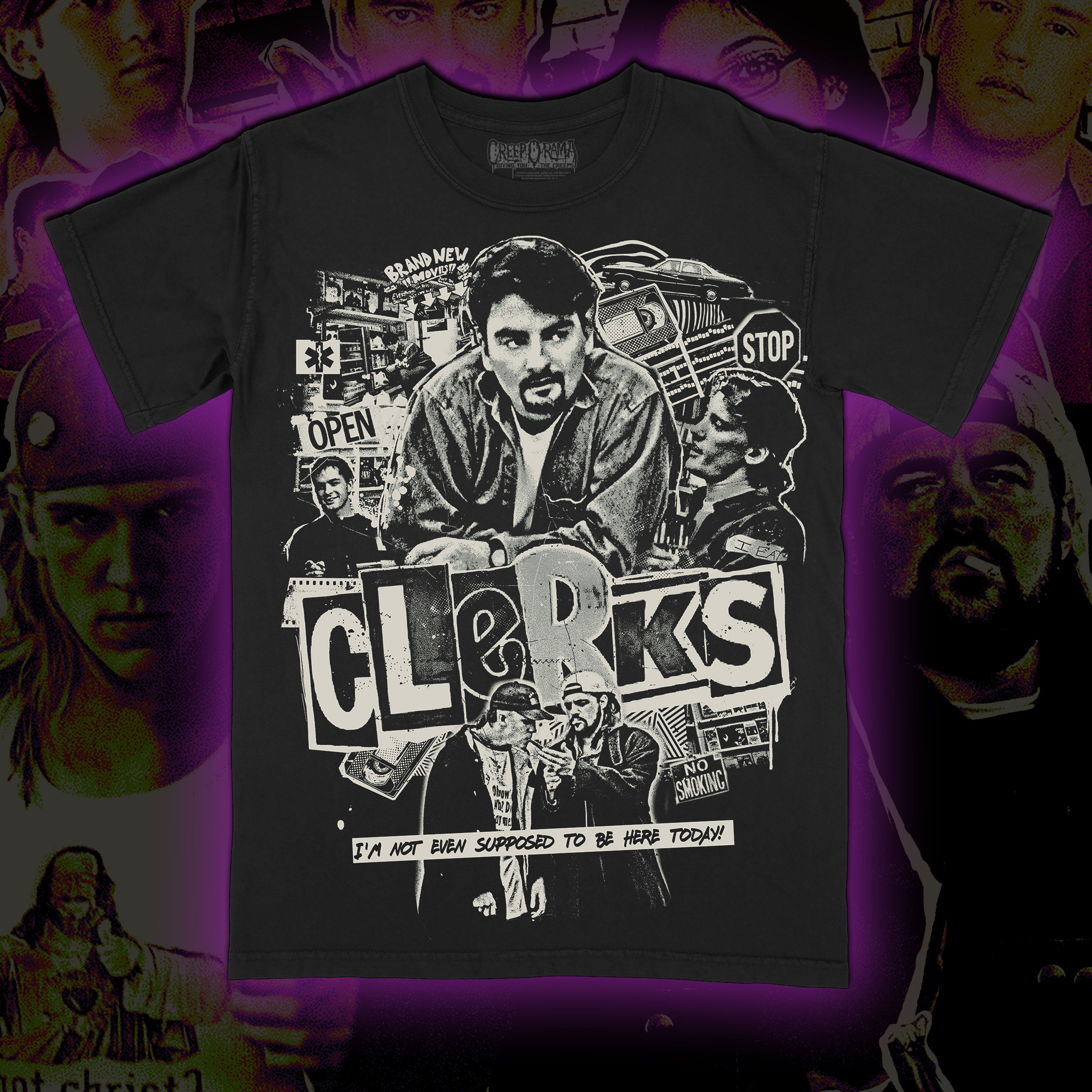 PRE-ORDER: Clerks "Temporarily Closed" Premium tee
