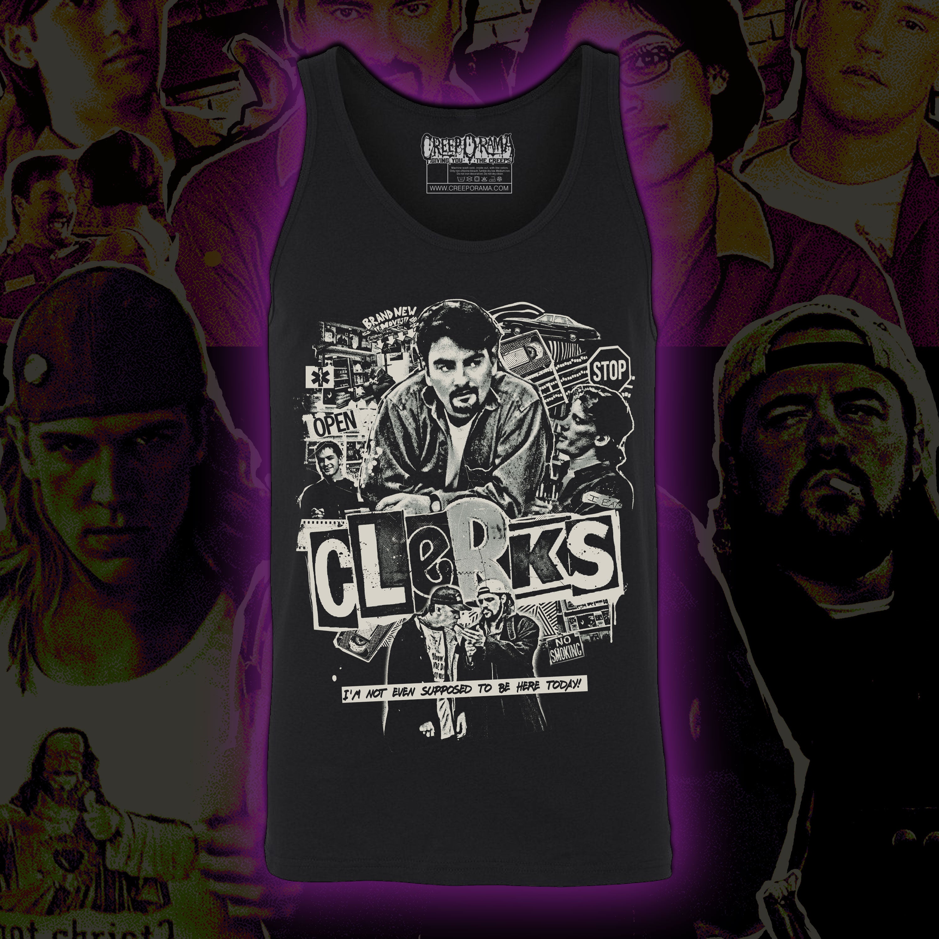 PRE-ORDER: Clerks “Temporarily Closed” Tank top