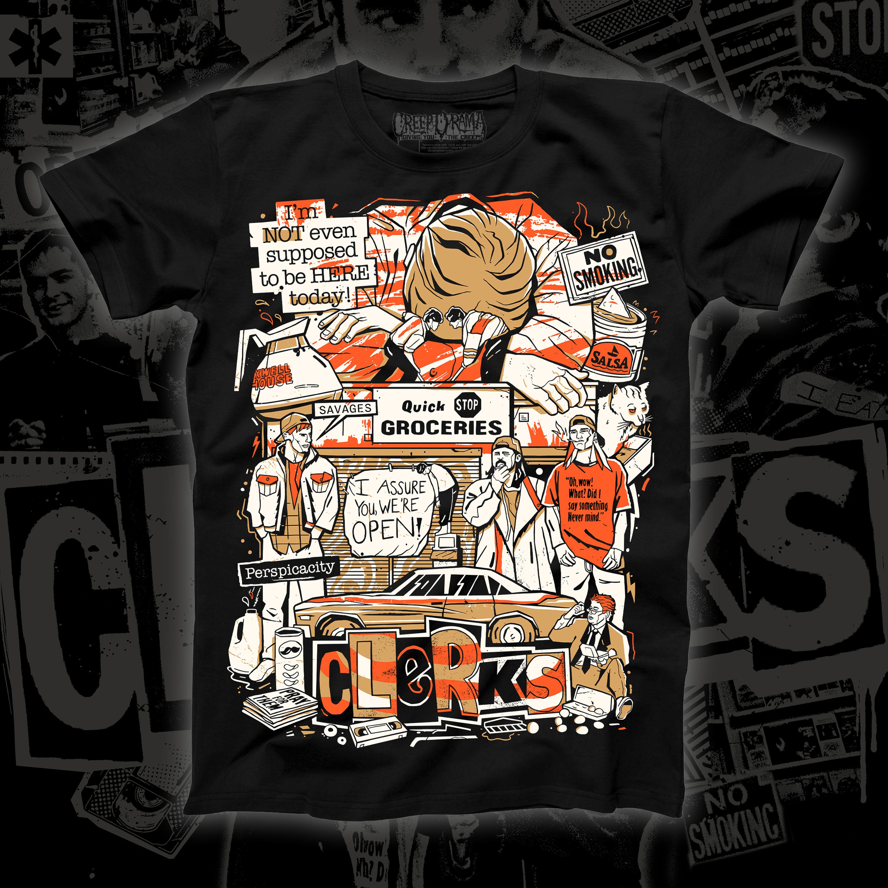 Clerks "We're Open" Regular tee