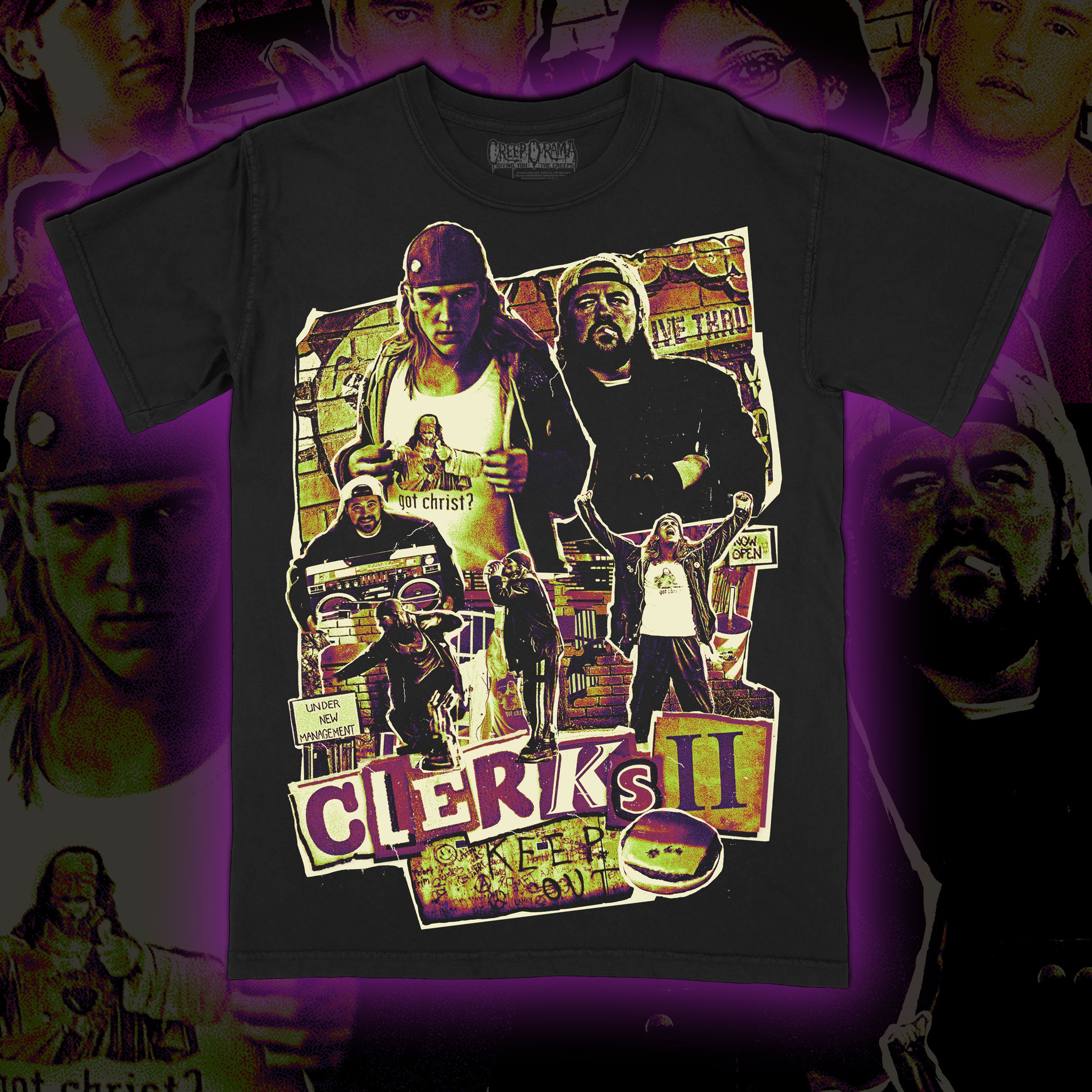 PRE-ORDER: Clerks II “New and Improved” Premium tee
