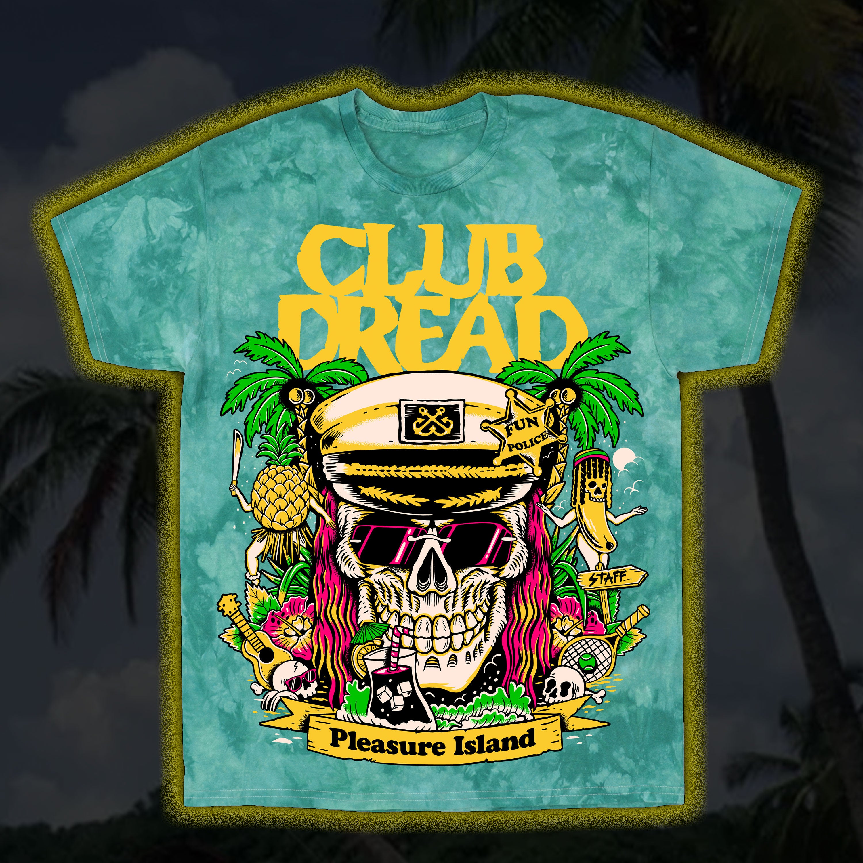 Club Dread “Naughty Cal” Tie dye