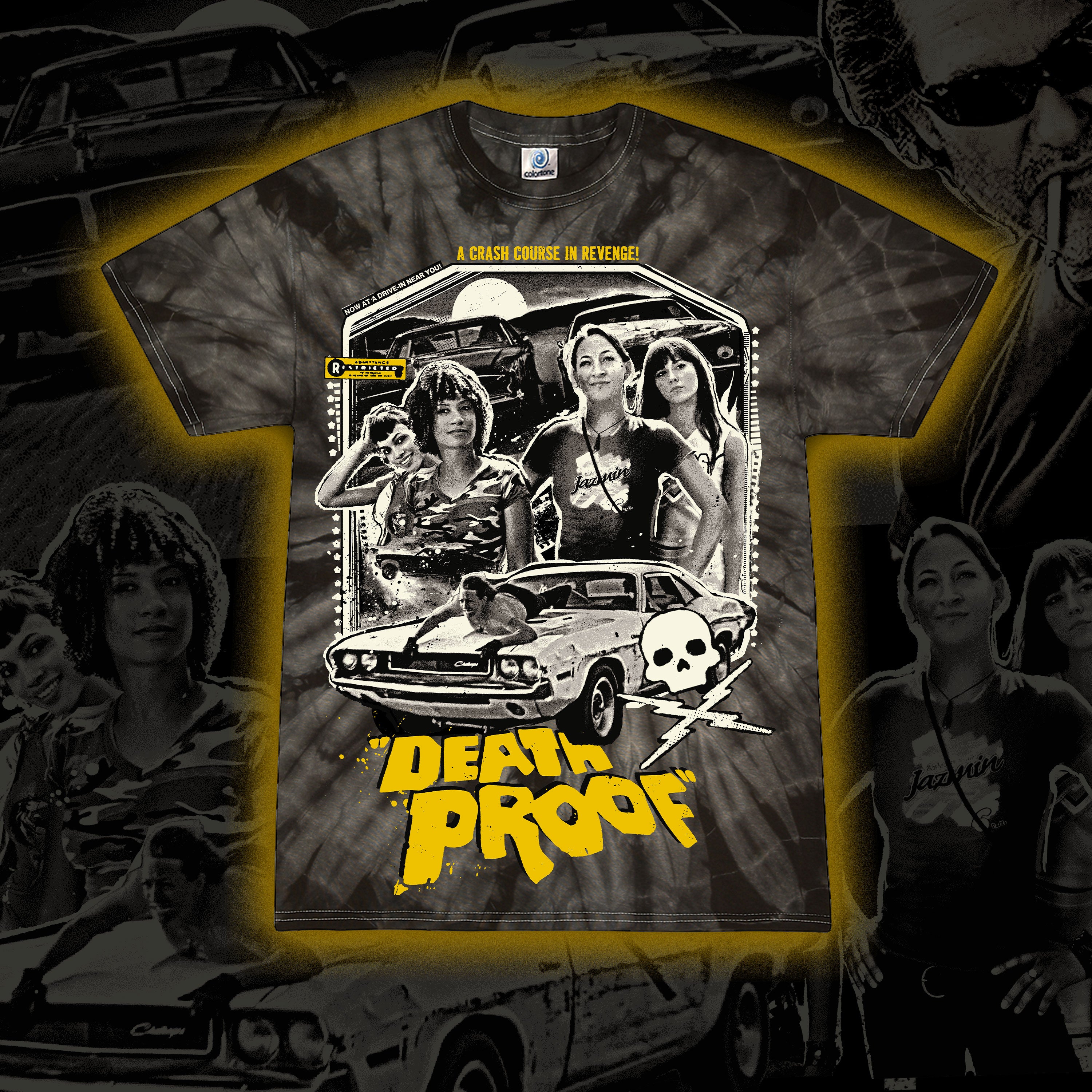 Death Proof “50-50” Tie dye