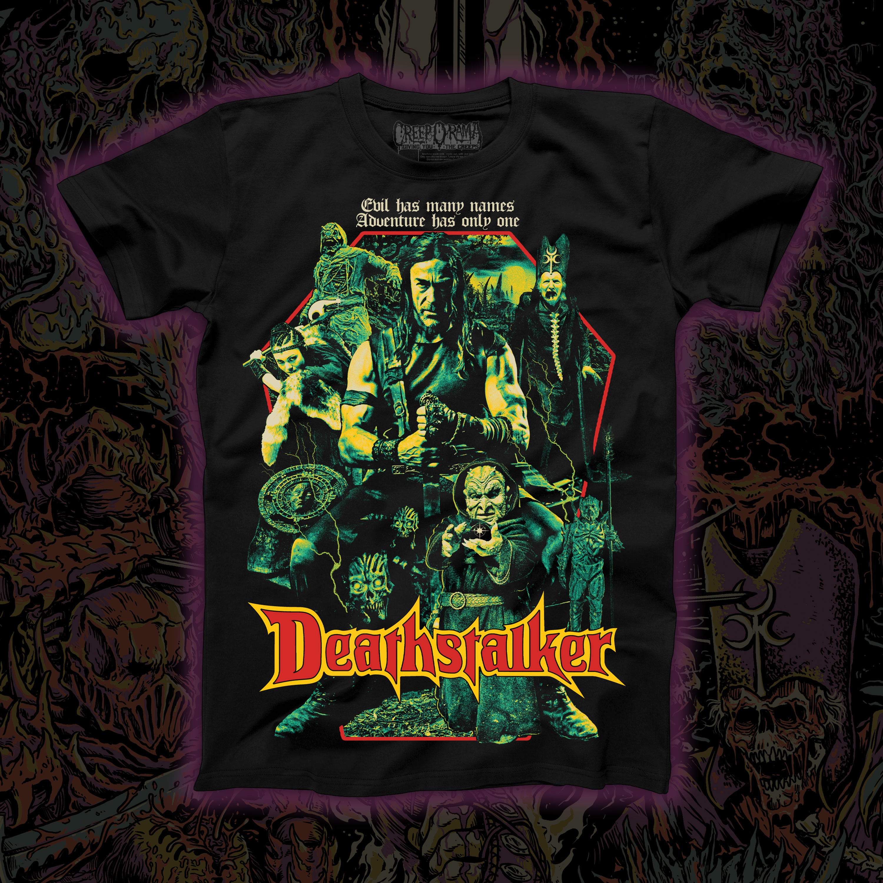 PRE-ORDER: Deathstalker “Reign of Darkness” Regular tee