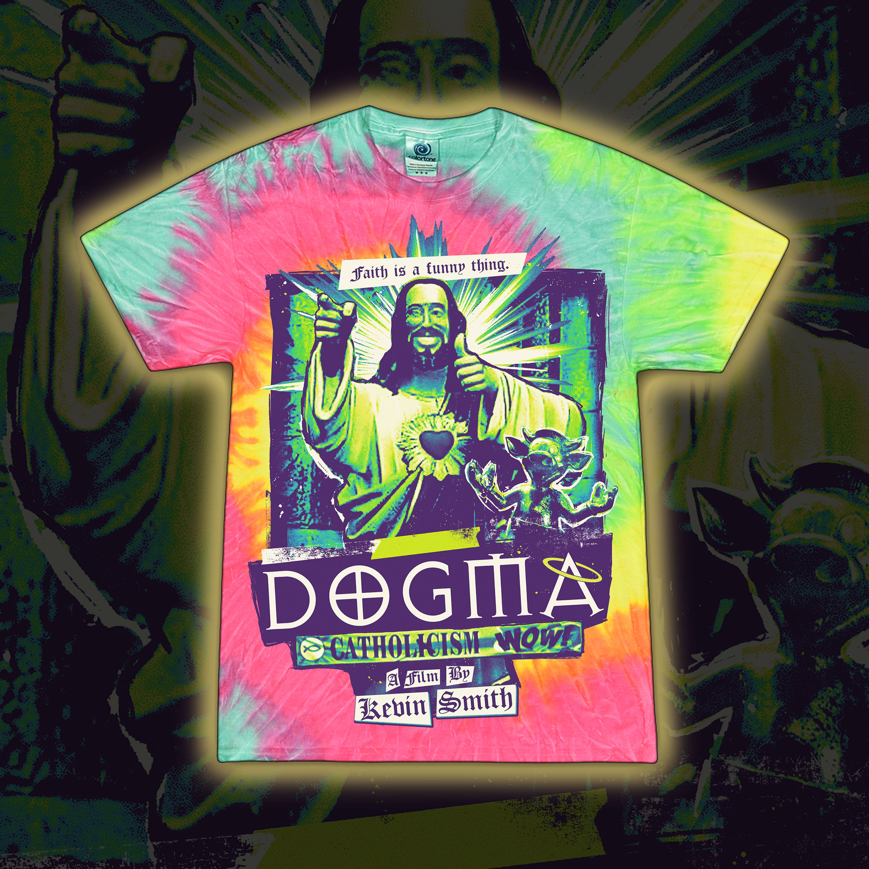 Dogma “Faith Is a Funny Thing” Tie dye