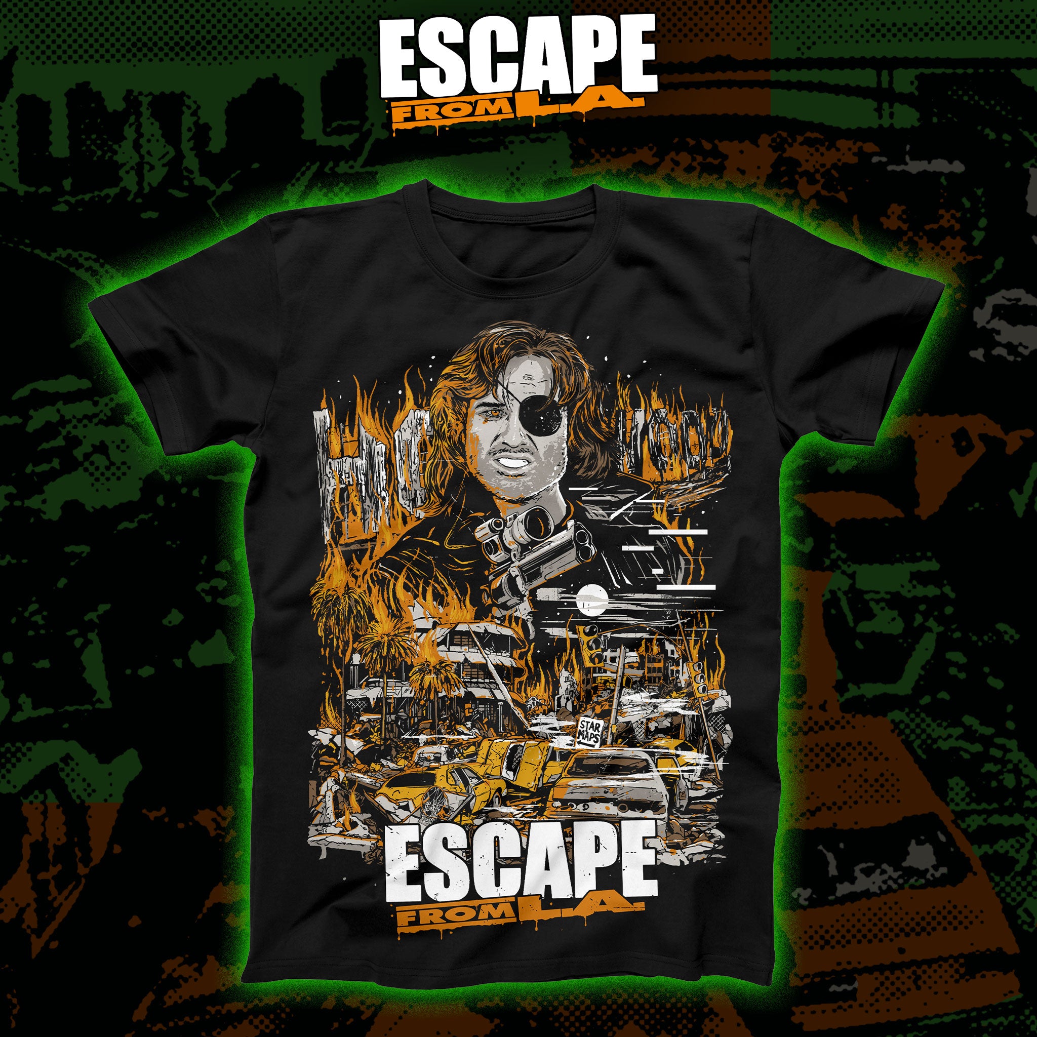Escape from L.A. "Land of the Free" Regular tee