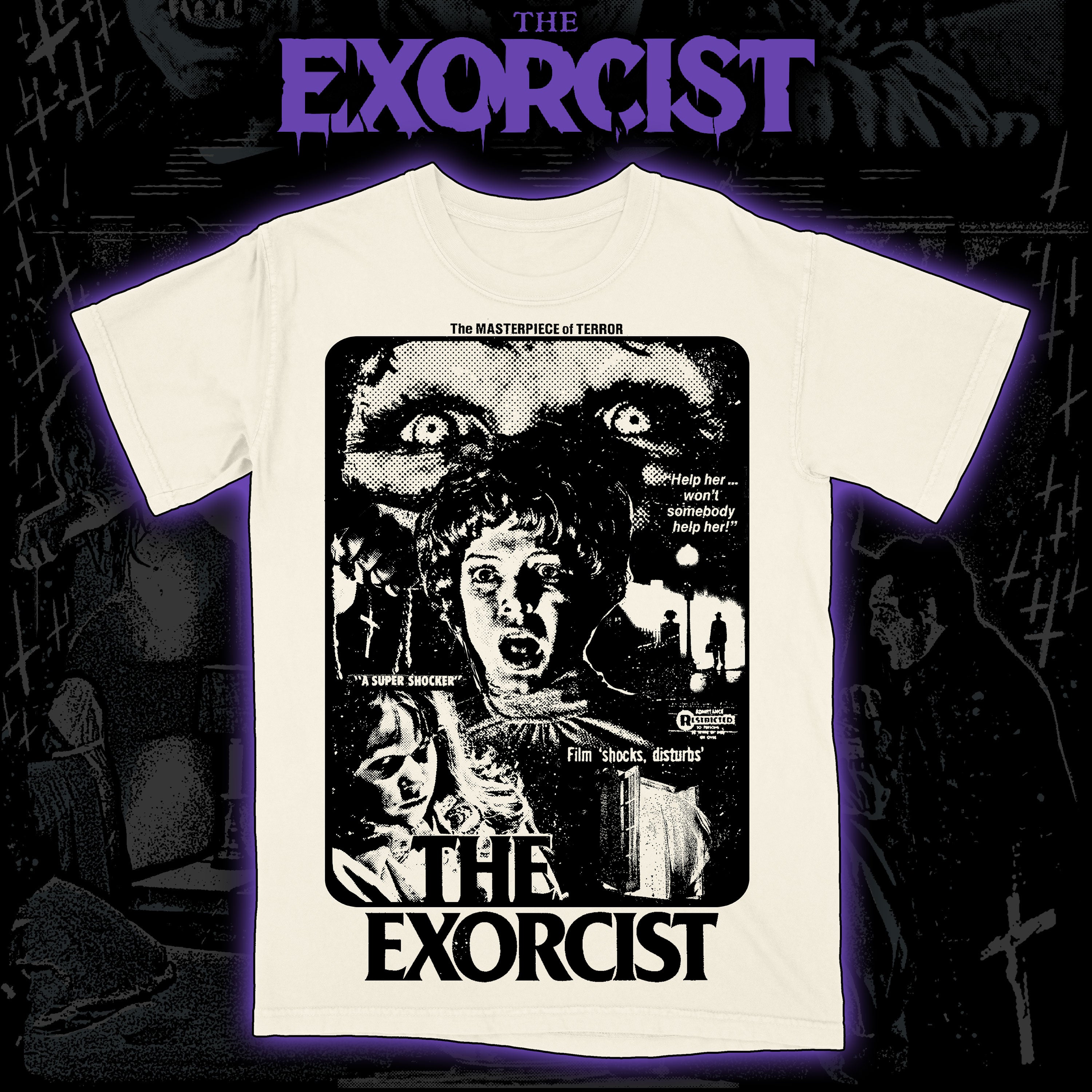 The Exorcist "Masterpiece of Terror" Premium tee