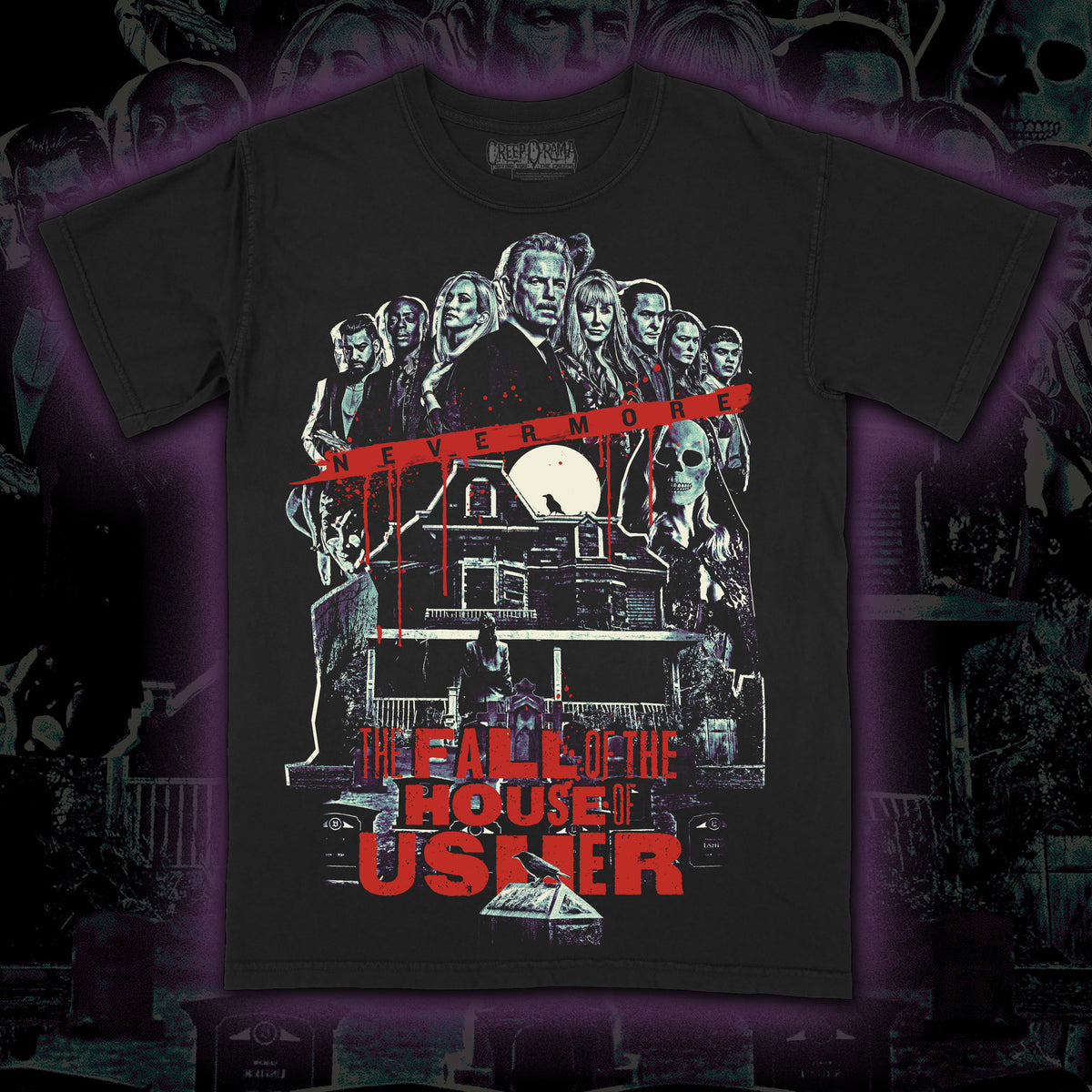 PRE-ORDER: The Fall of the House of Usher – Premium tee