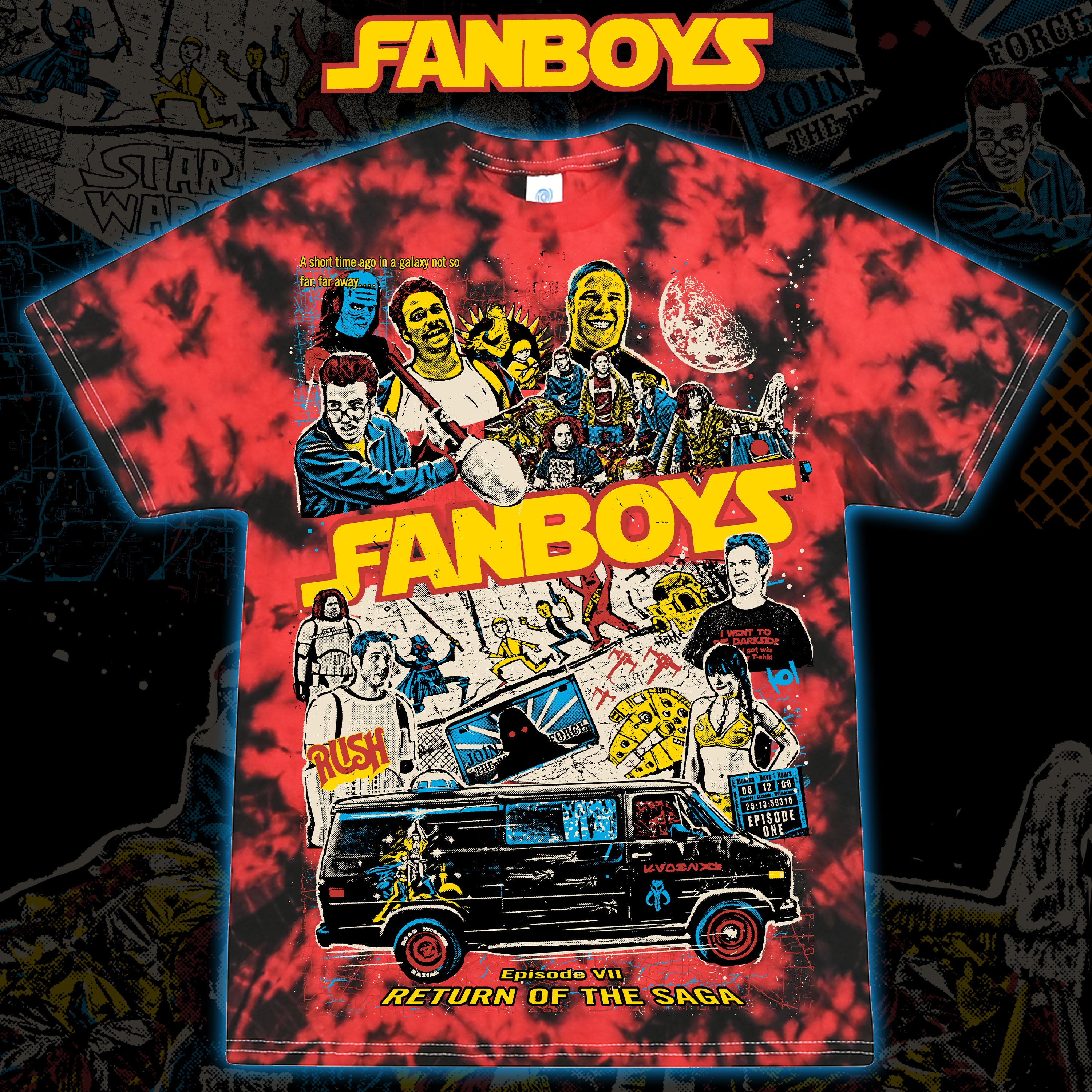 Fanboys "The Dark Side" Tie dye