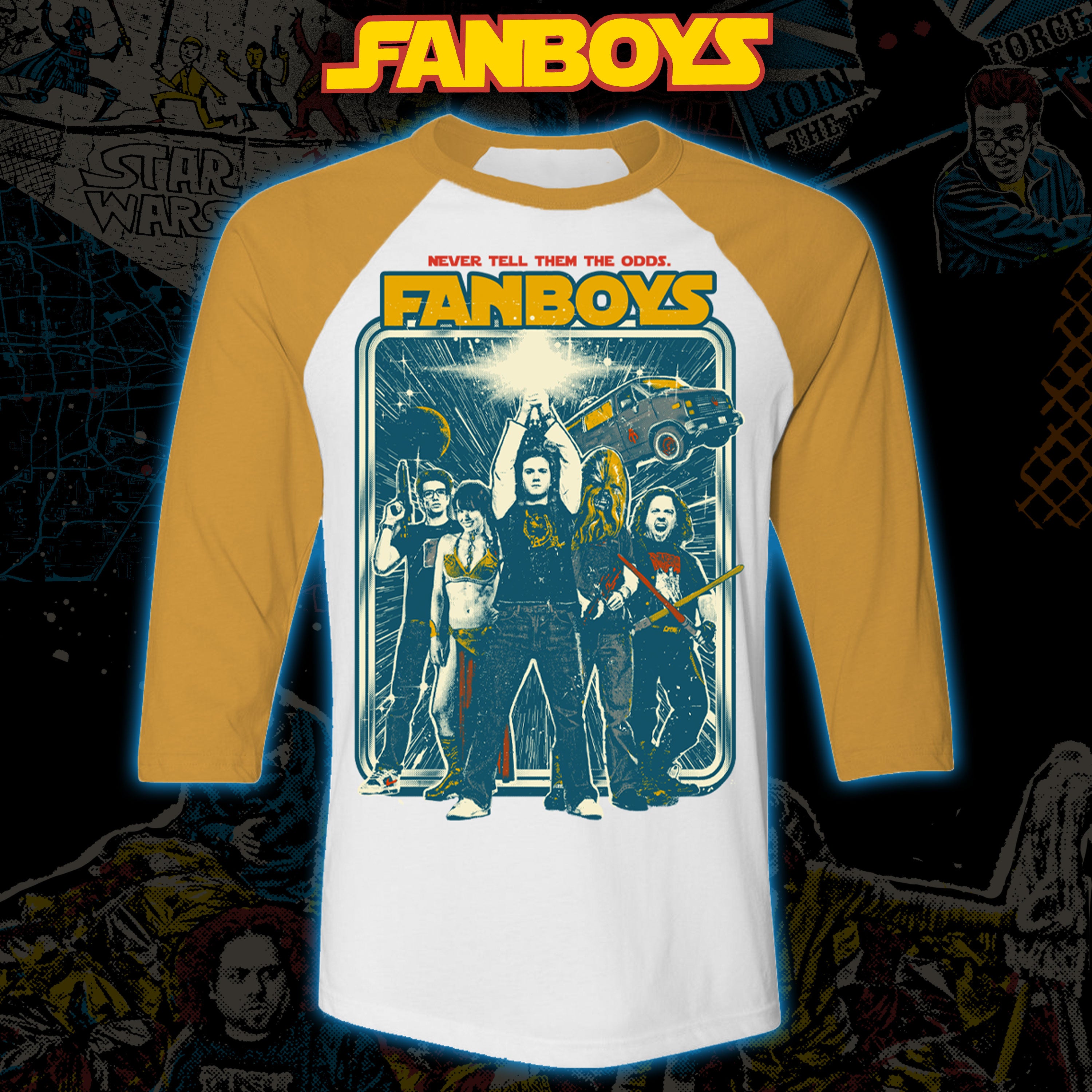 Fanboys "Conquest for the Ages" Baseball tee