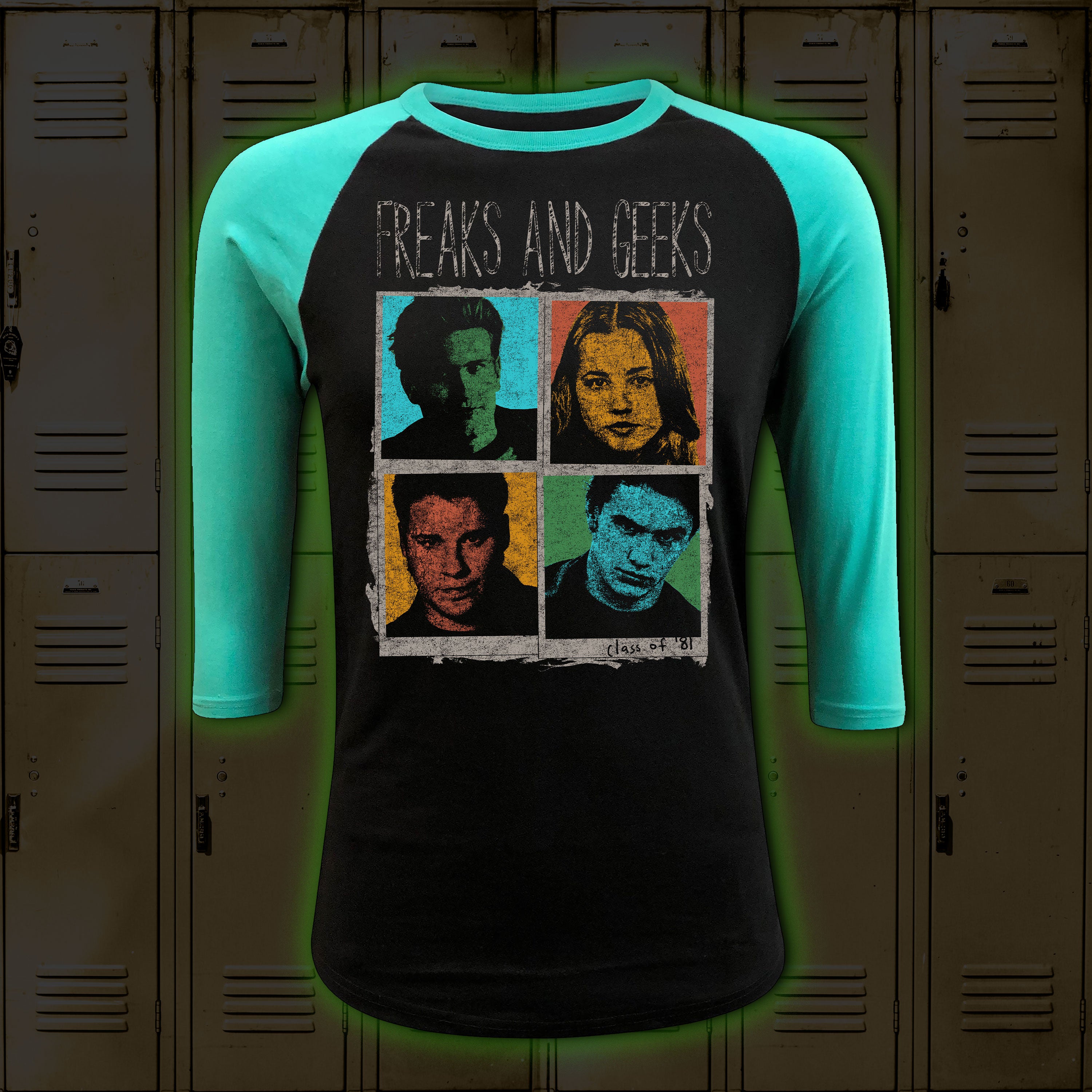 PRE-ORDER: Freaks and Geeks “Class of ‘81” Baseball tee