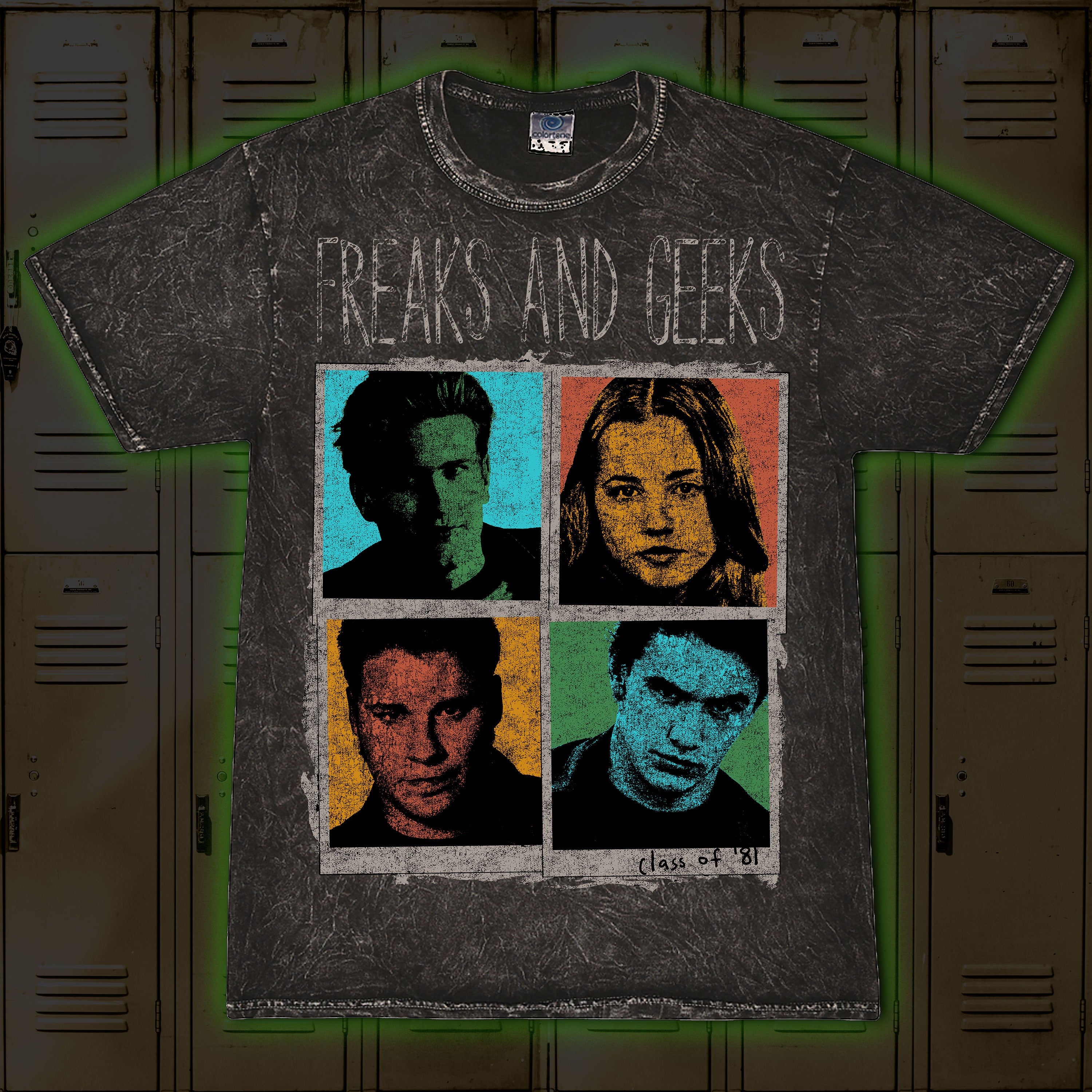 PRE-ORDER: Freaks and Geeks “Class of ‘81” Tie dye