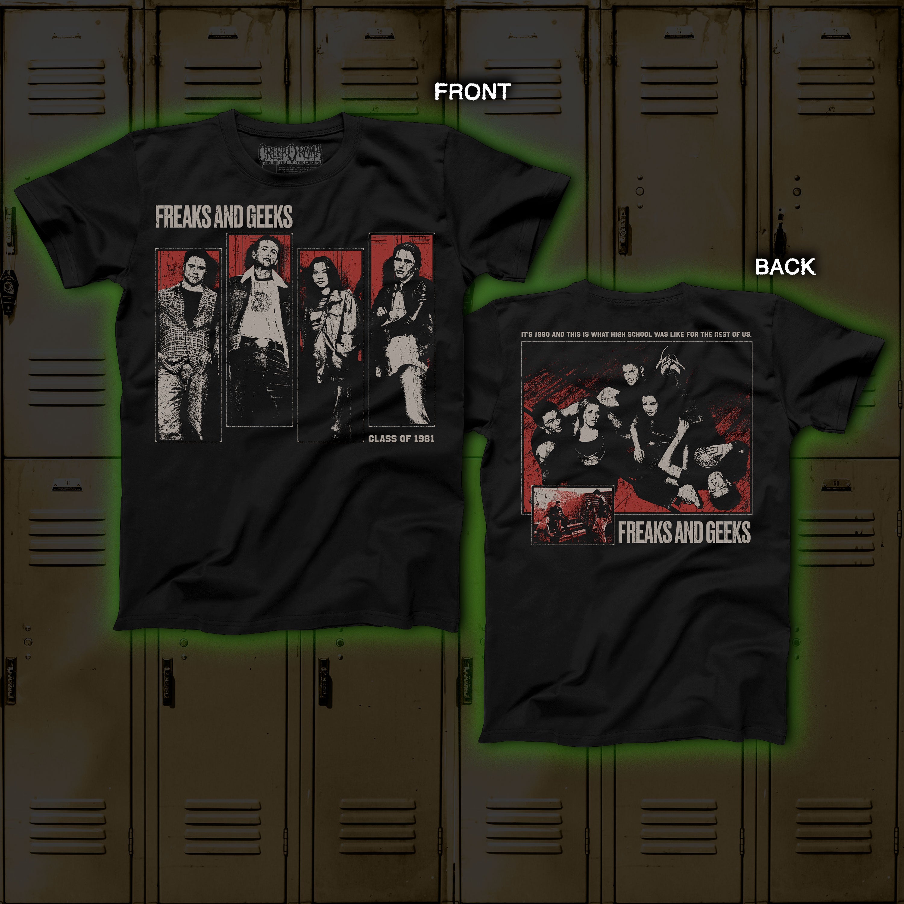 PRE-ORDER: Freaks and Geeks – Regular tee