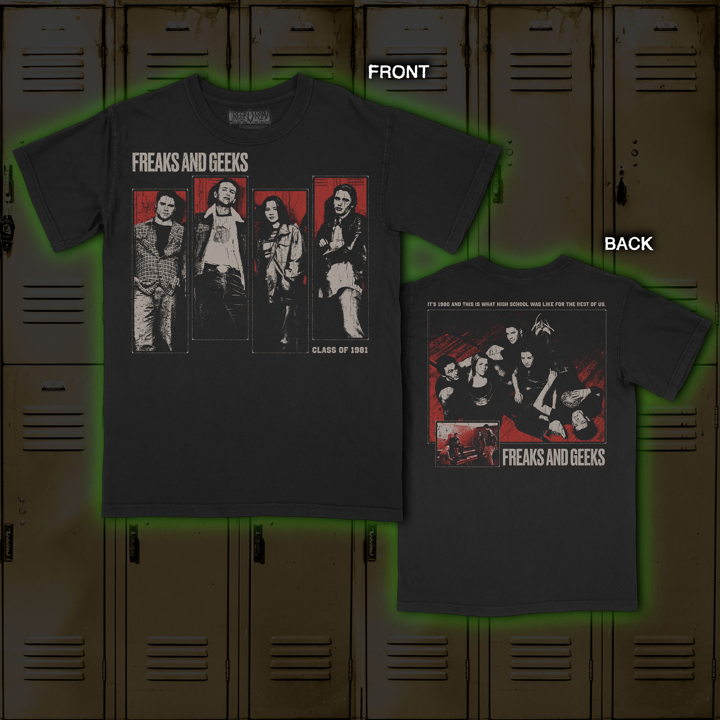 PRE-ORDER: Freaks and Geeks – Premium tee
