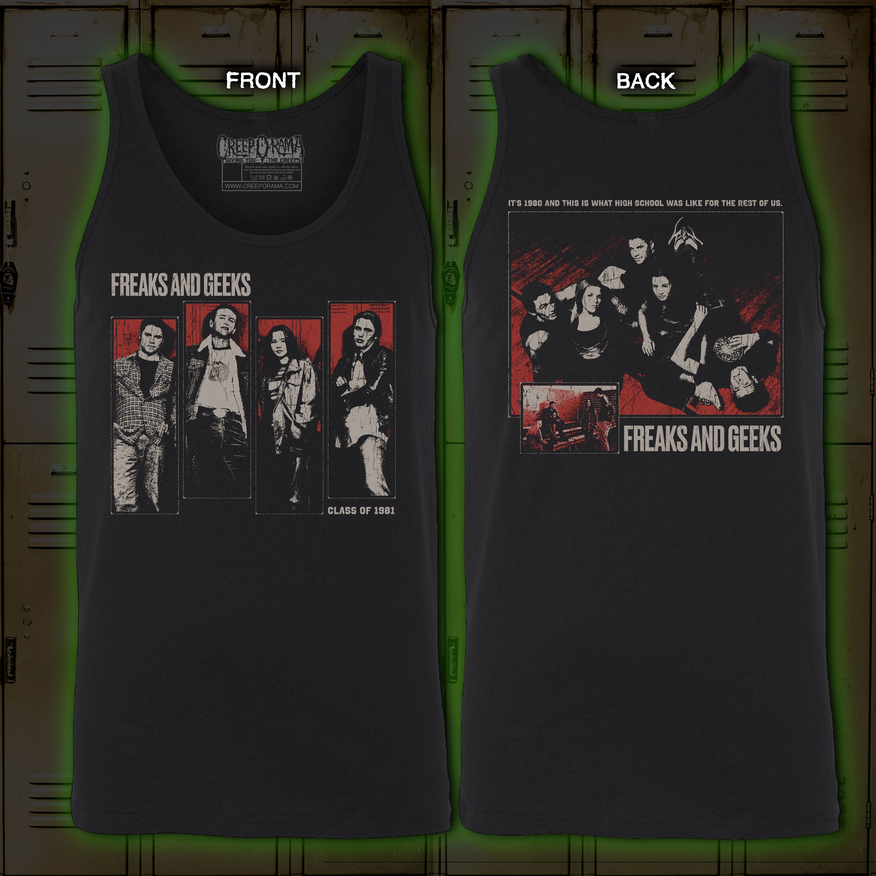 PRE-ORDER: Freaks and Geeks – Tank top