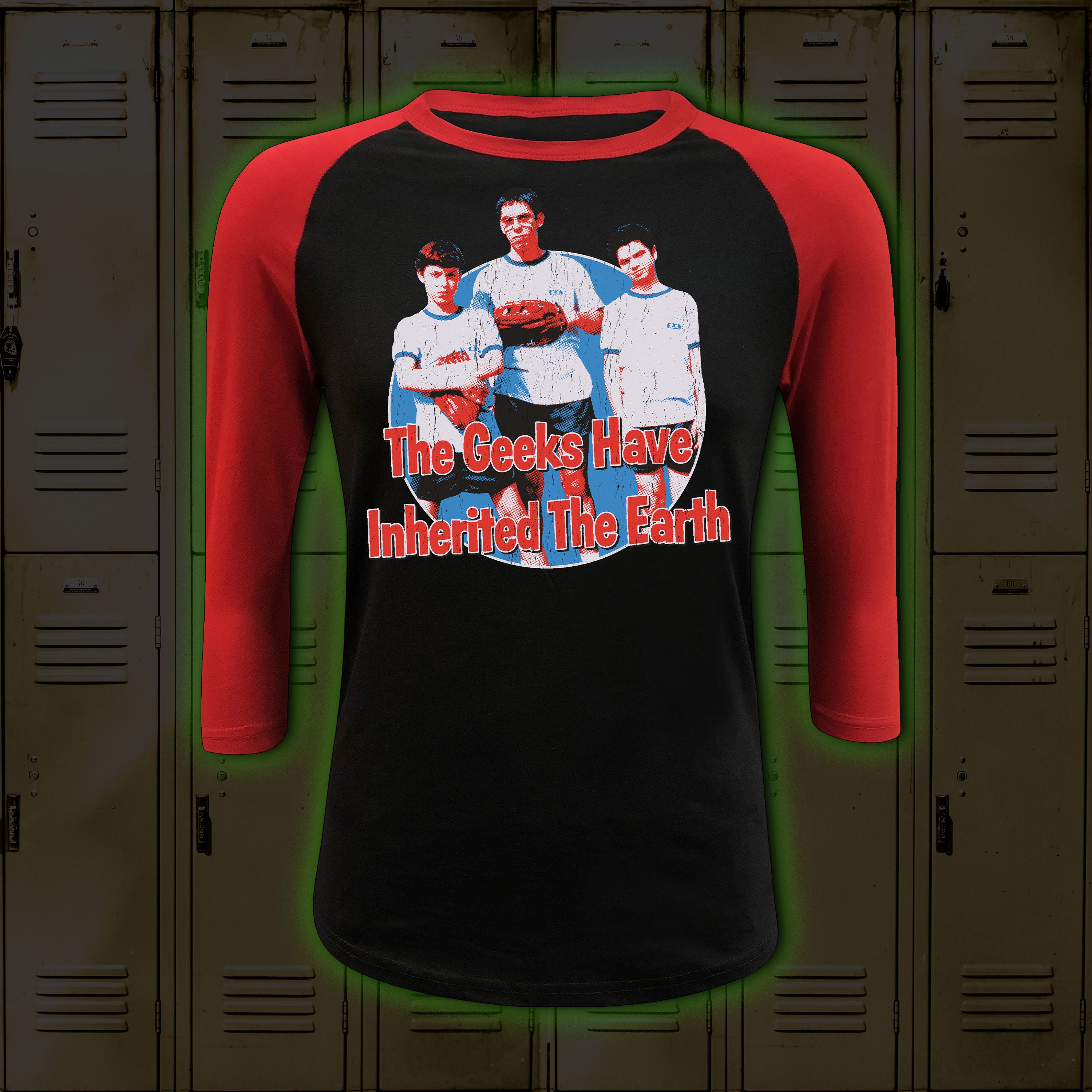 PRE-ORDER: Freaks and Geeks “Inherit the Earth” Baseball tee