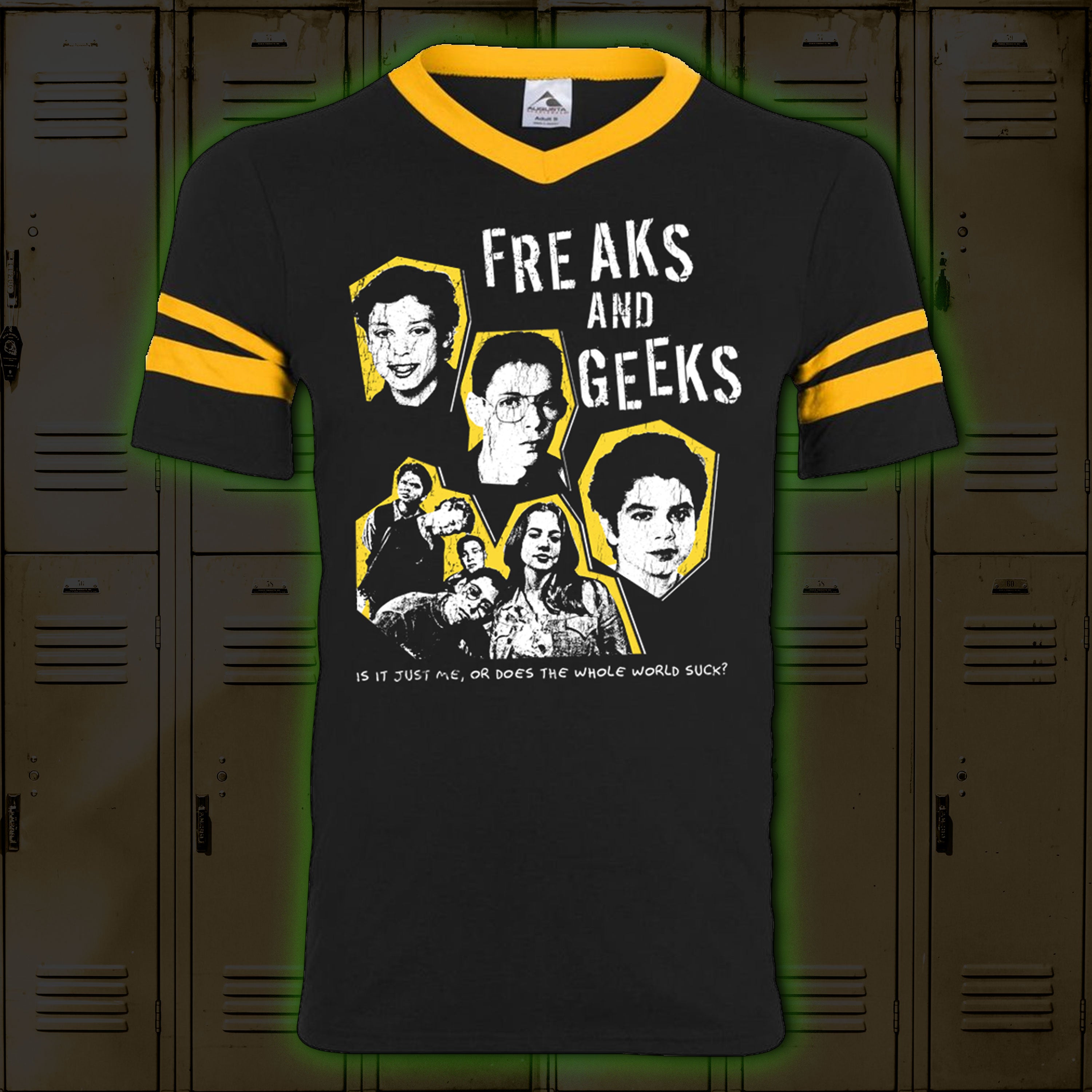 PRE-ORDER: Freaks and Geeks “Does the Whole World Suck?” Jersey