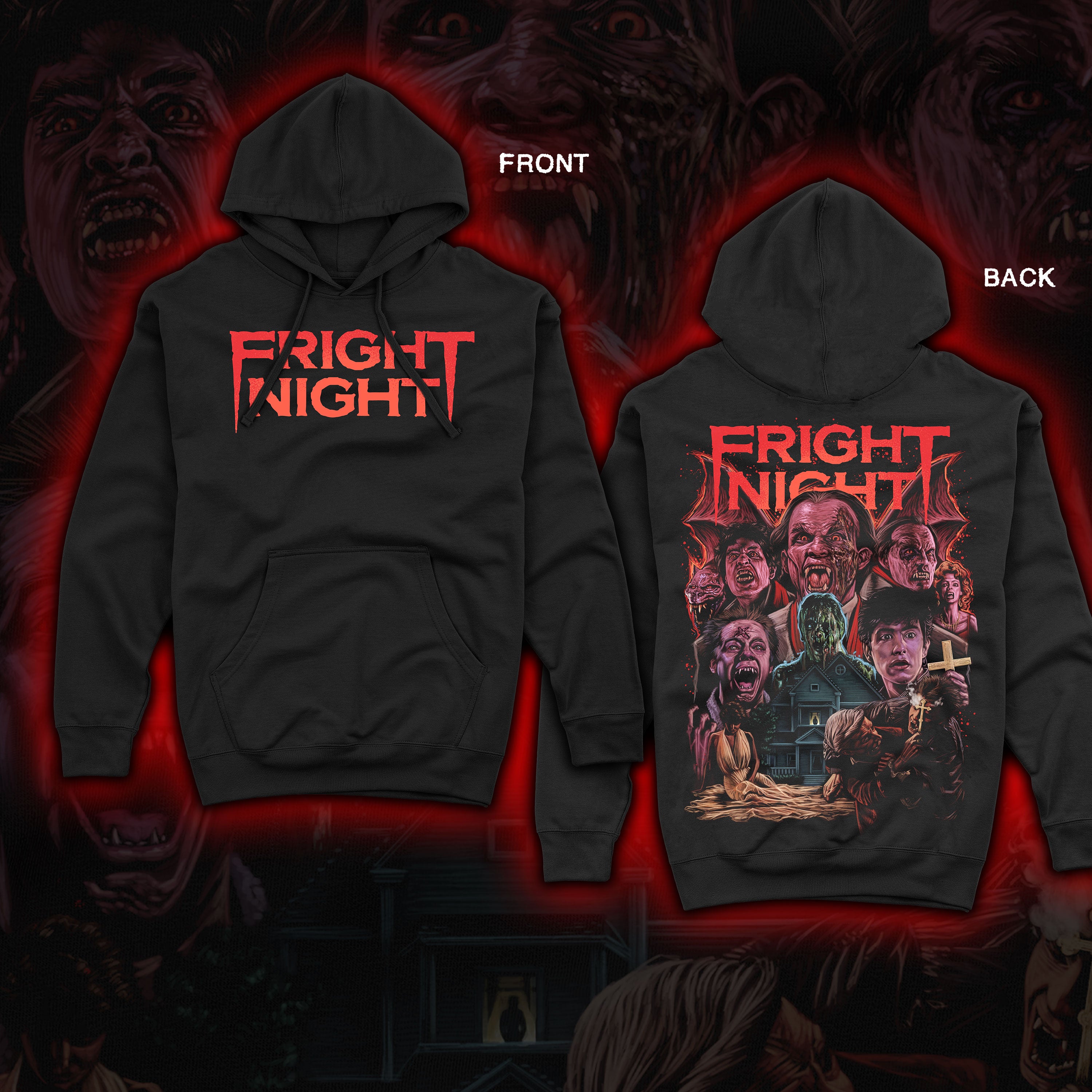 Fright Night | Horror Hoodie | CREEP-O-RAMA