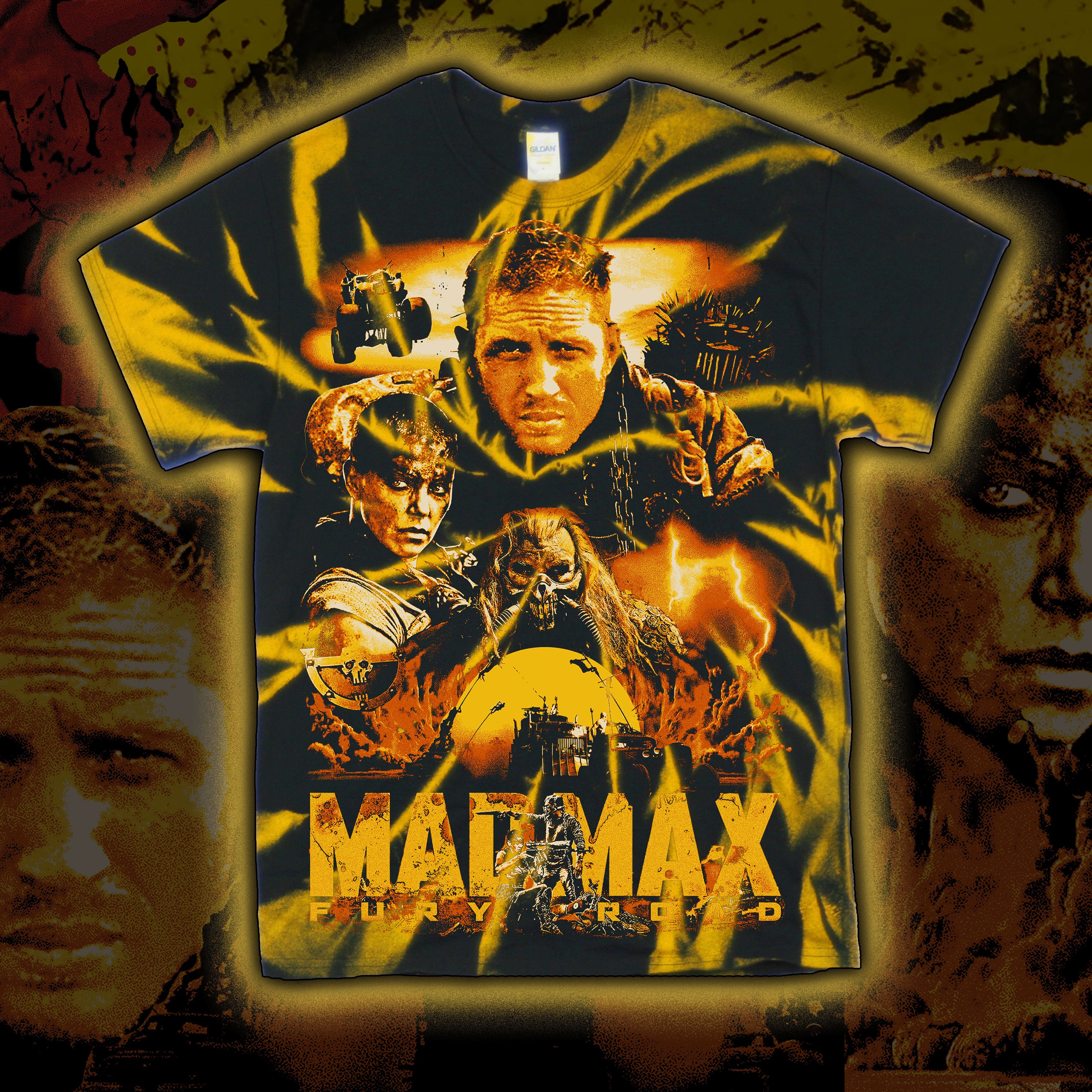 PRE-ORDER: Mad Max “Fury Road” Tie dye