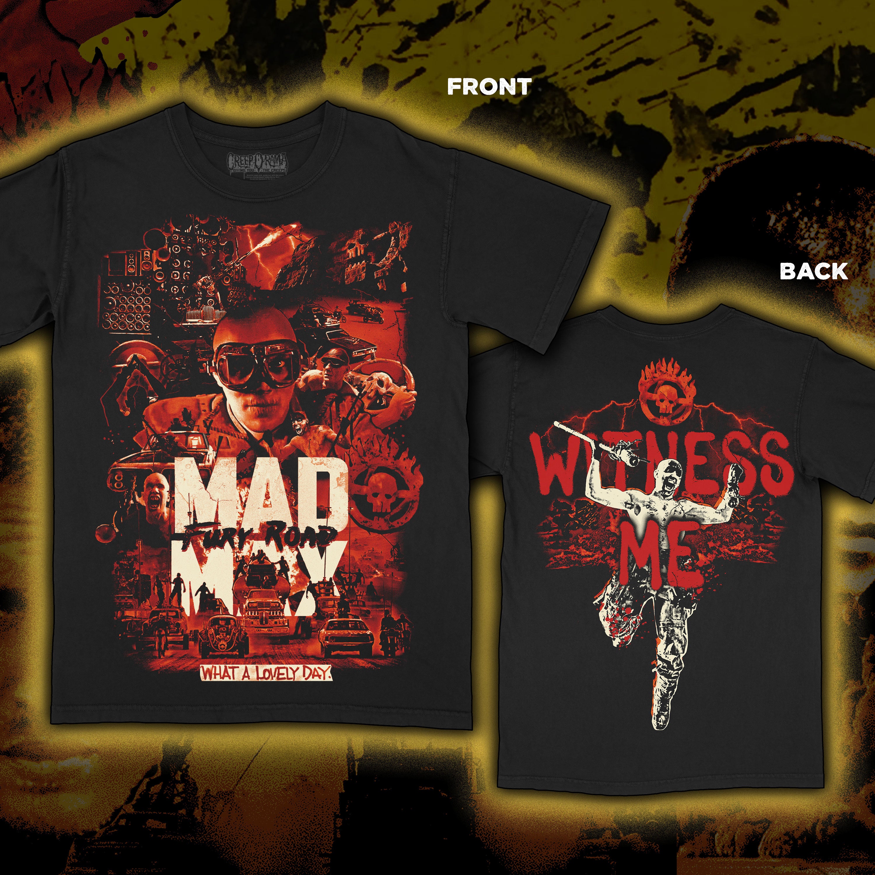 PRE-ORDER: Mad Max “WITNESS” Premium tee