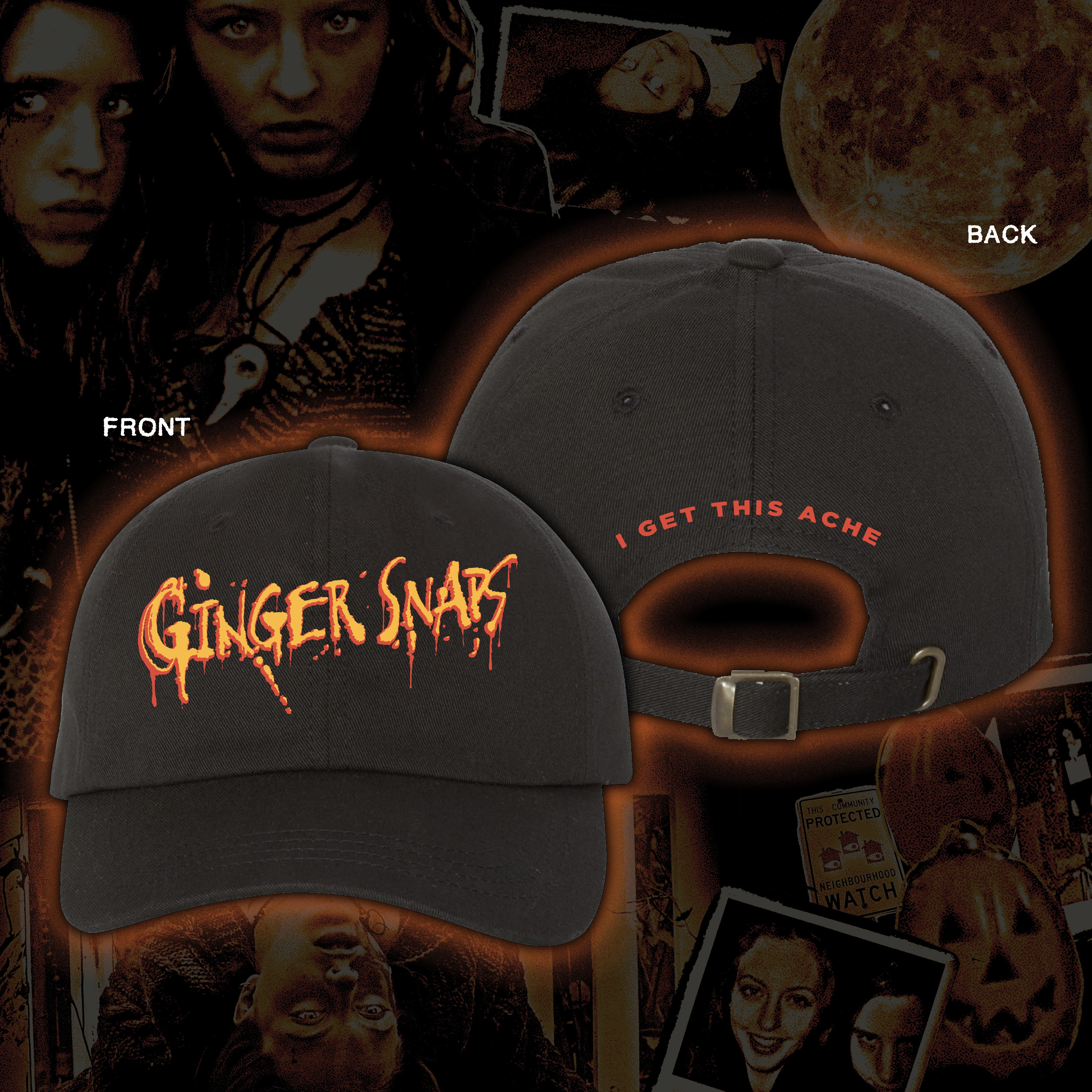 Ginger Snaps – Embroidered Hat