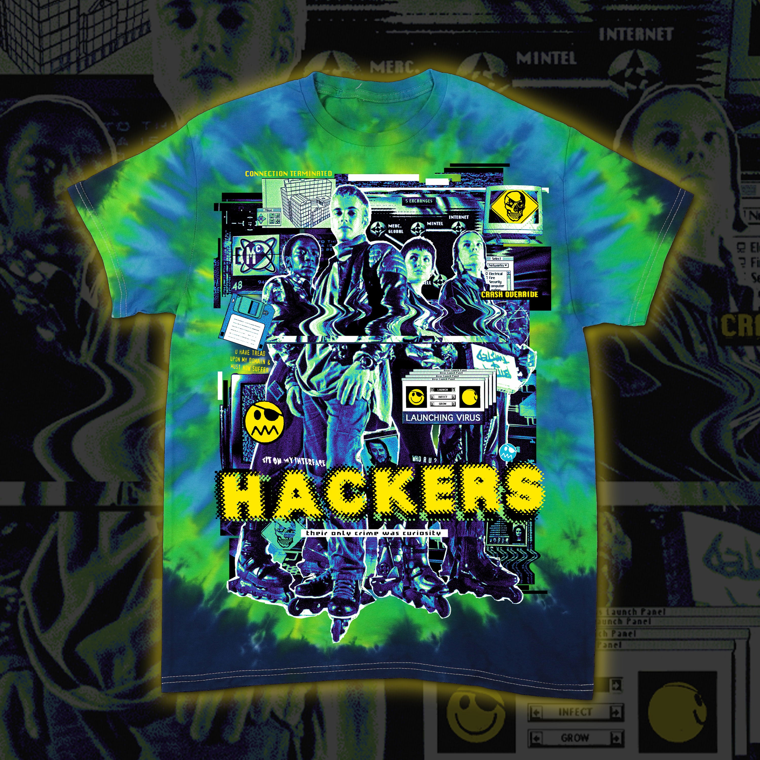 Hackers "Can't Stop Us All" Tie dye