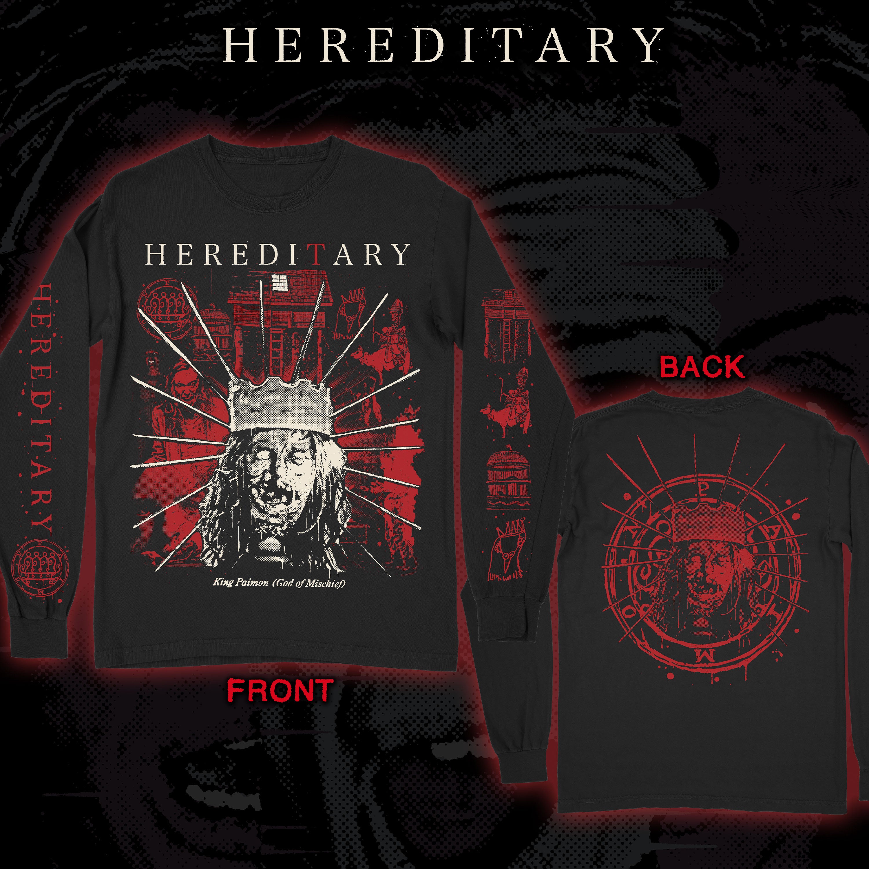 PRE-ORDER: Hereditary “Hail Paimon” Premium long sleeve