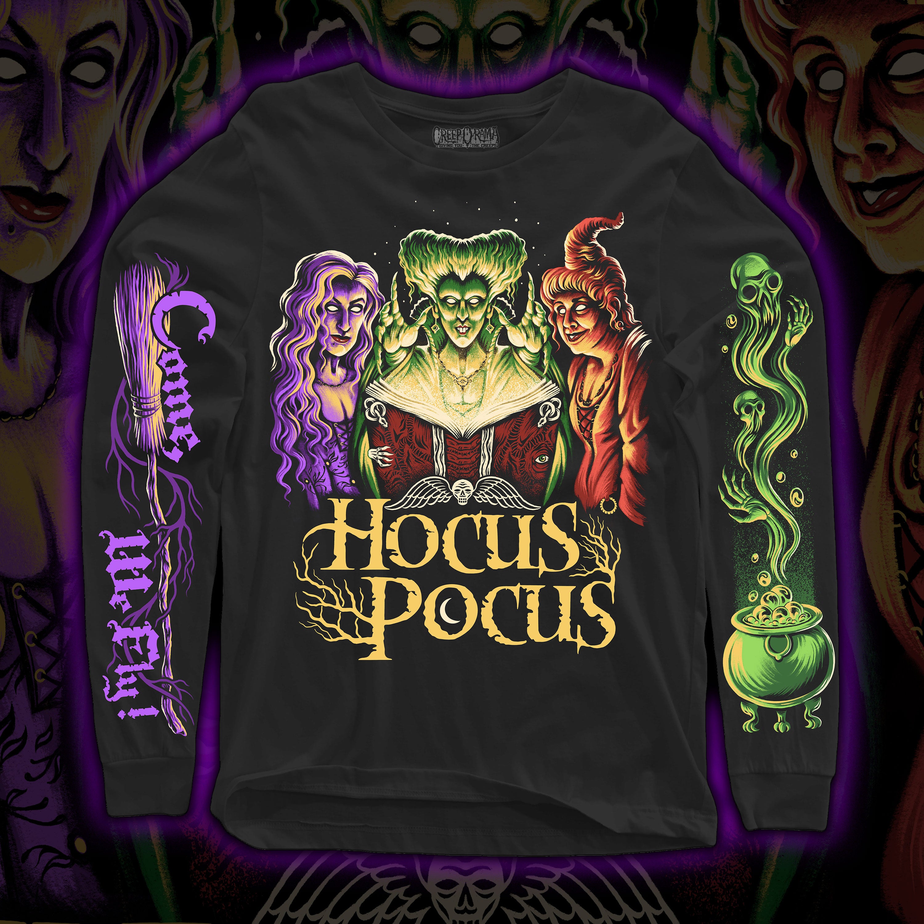 PRE-ORDER: Hocus Pocus “Garden of Magic” Regular long sleeve
