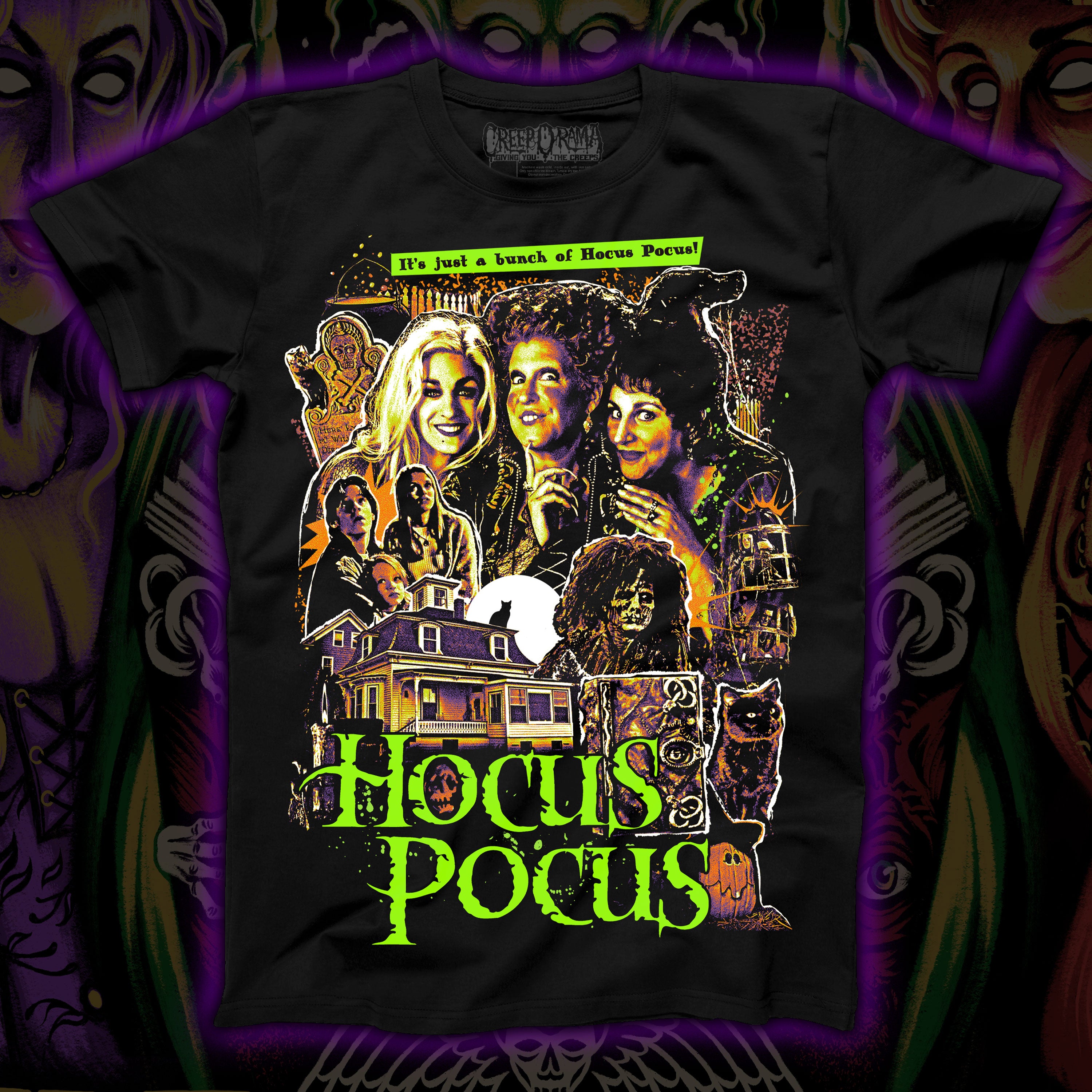 PRE-ORDER: Hocus Pocus – Regular tee