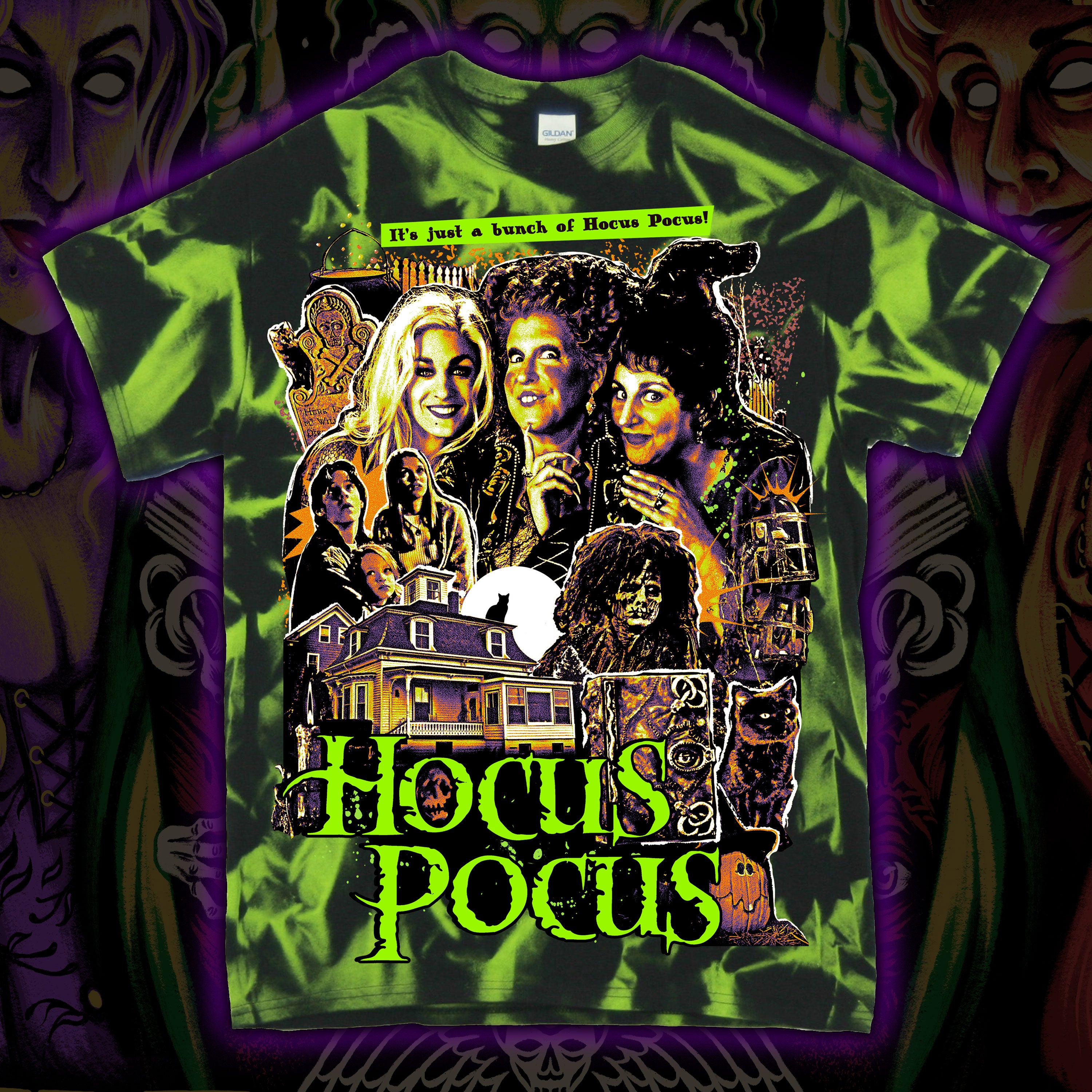 PRE-ORDER: Hocus Pocus “Land of Enchantment” Tie dye