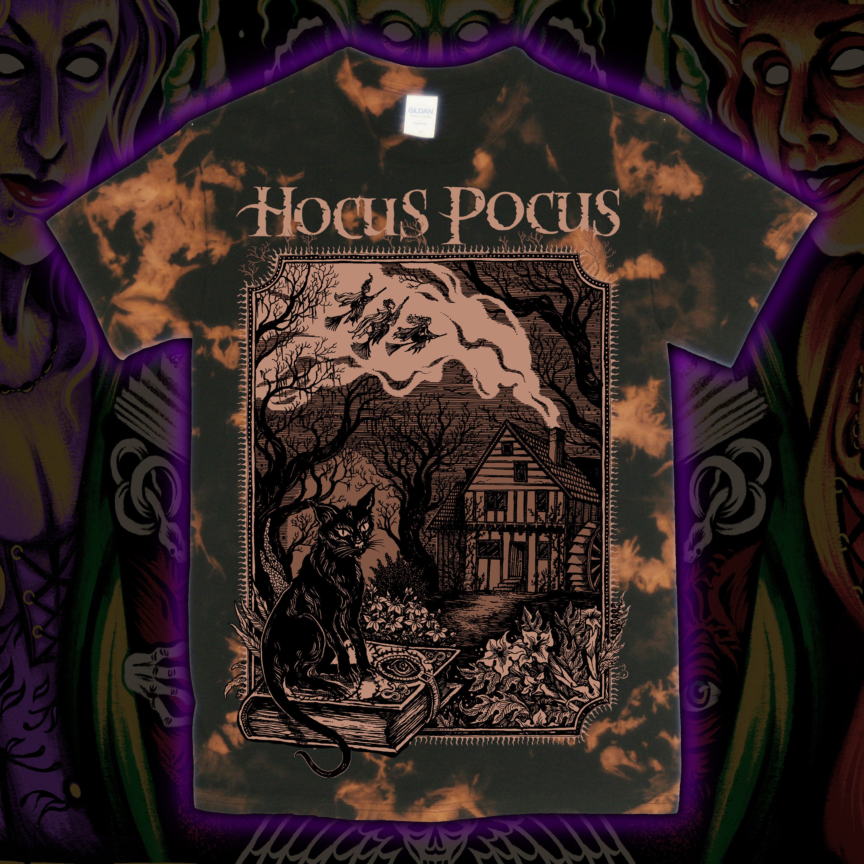 PRE-ORDER: Hocus Pocus “Twist the Bones” Tie dye