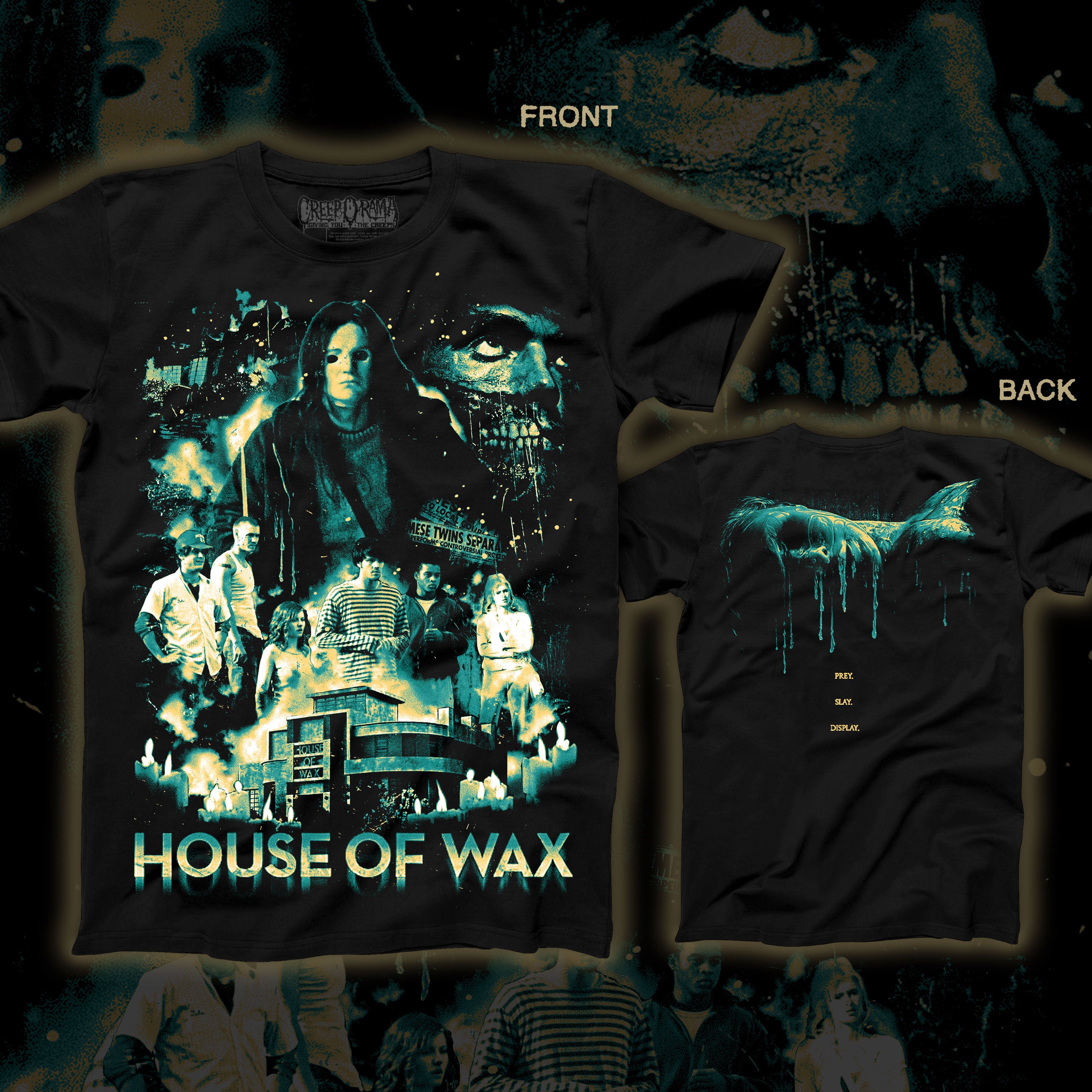 PRE-ORDER: House of Wax – Regular tee